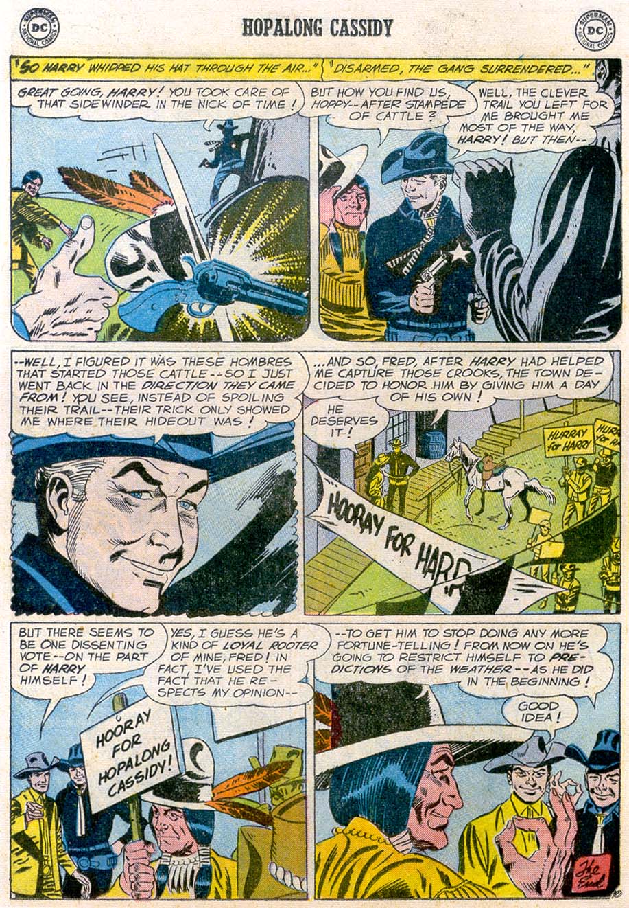 Read online Hopalong Cassidy comic -  Issue #129 - 12