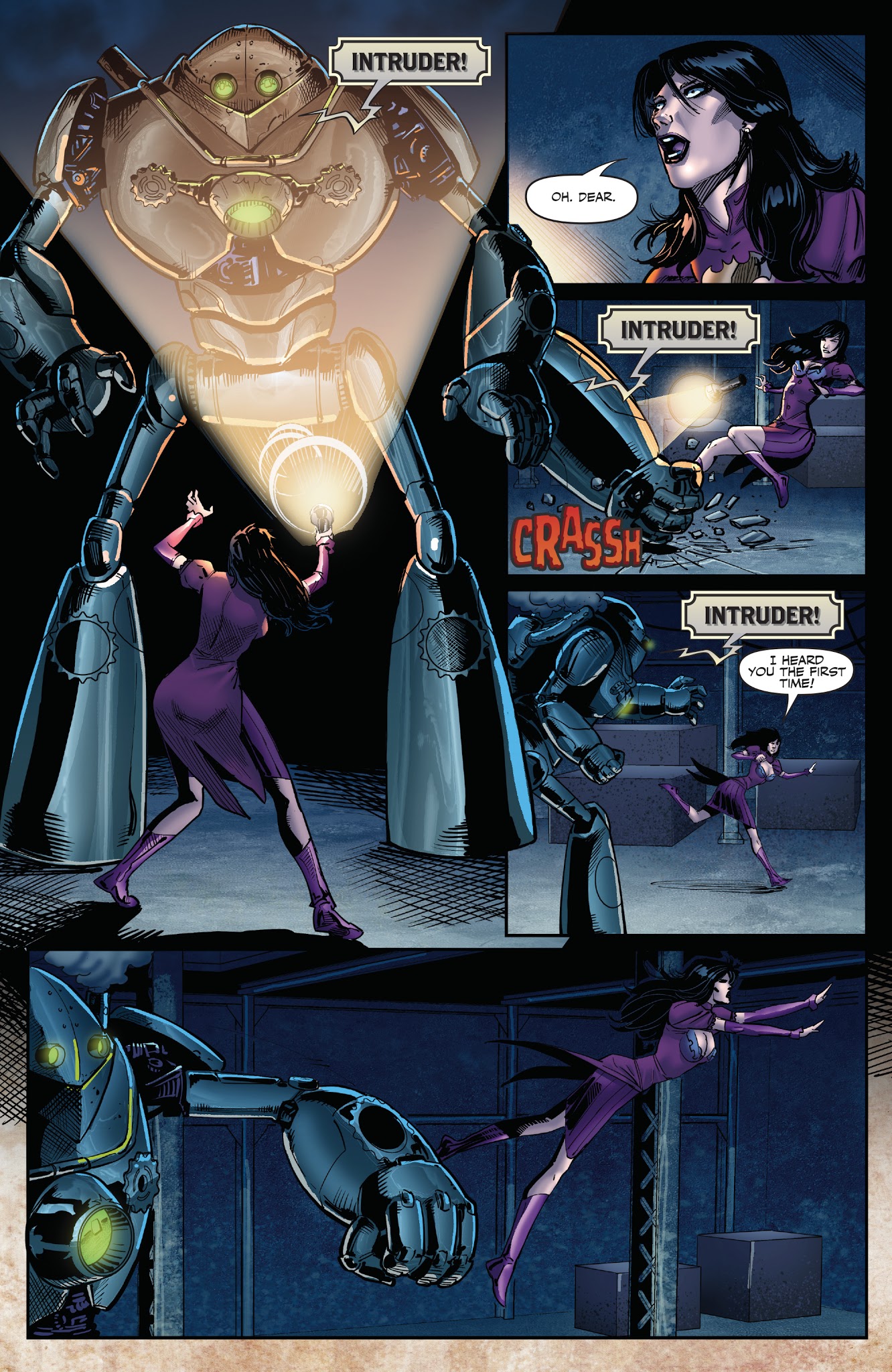 Read online Legenderry: Vampirella comic -  Issue # _TPB - 48