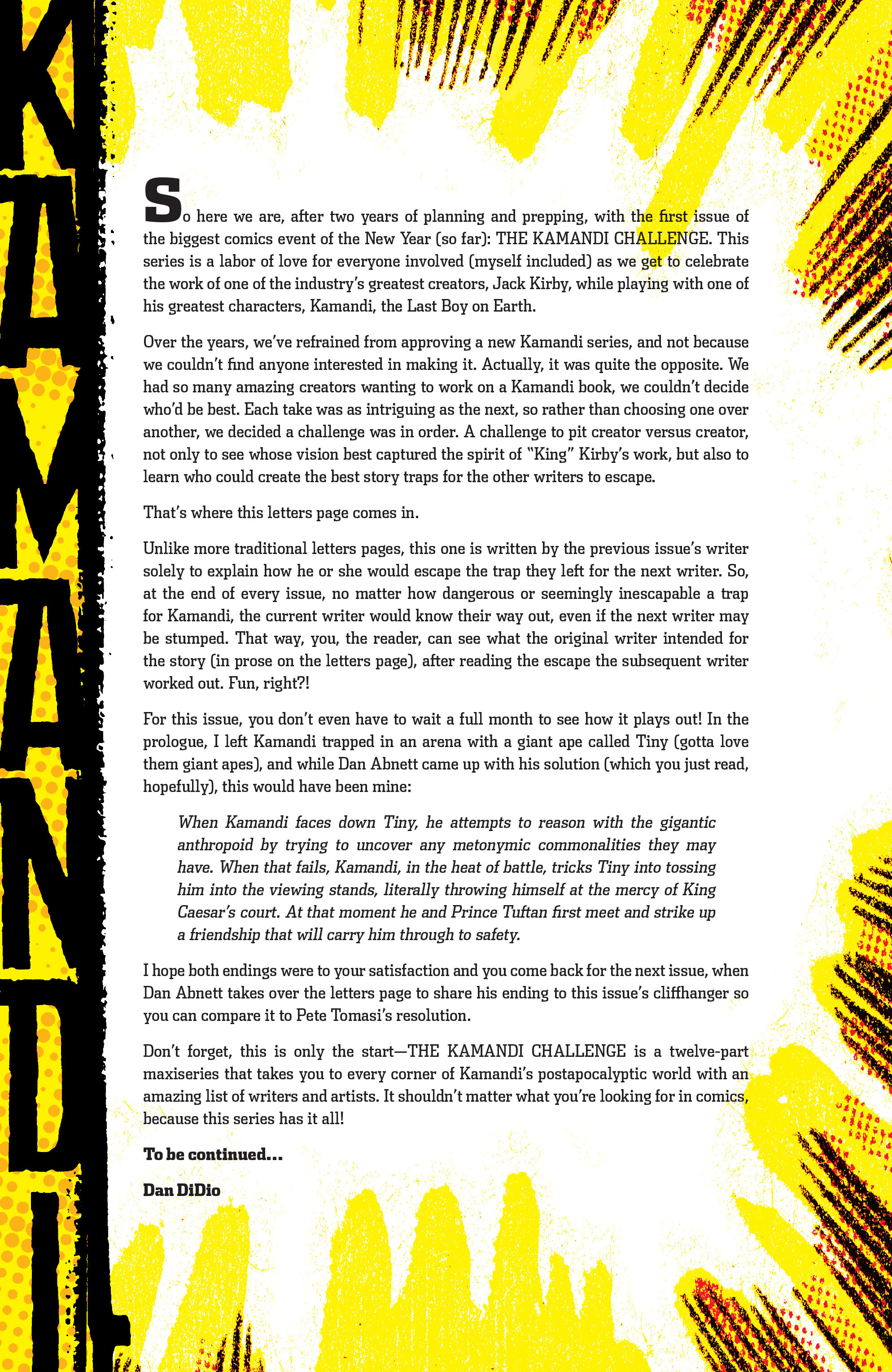 Read online The Kamandi Challenge comic -  Issue #1 - 41