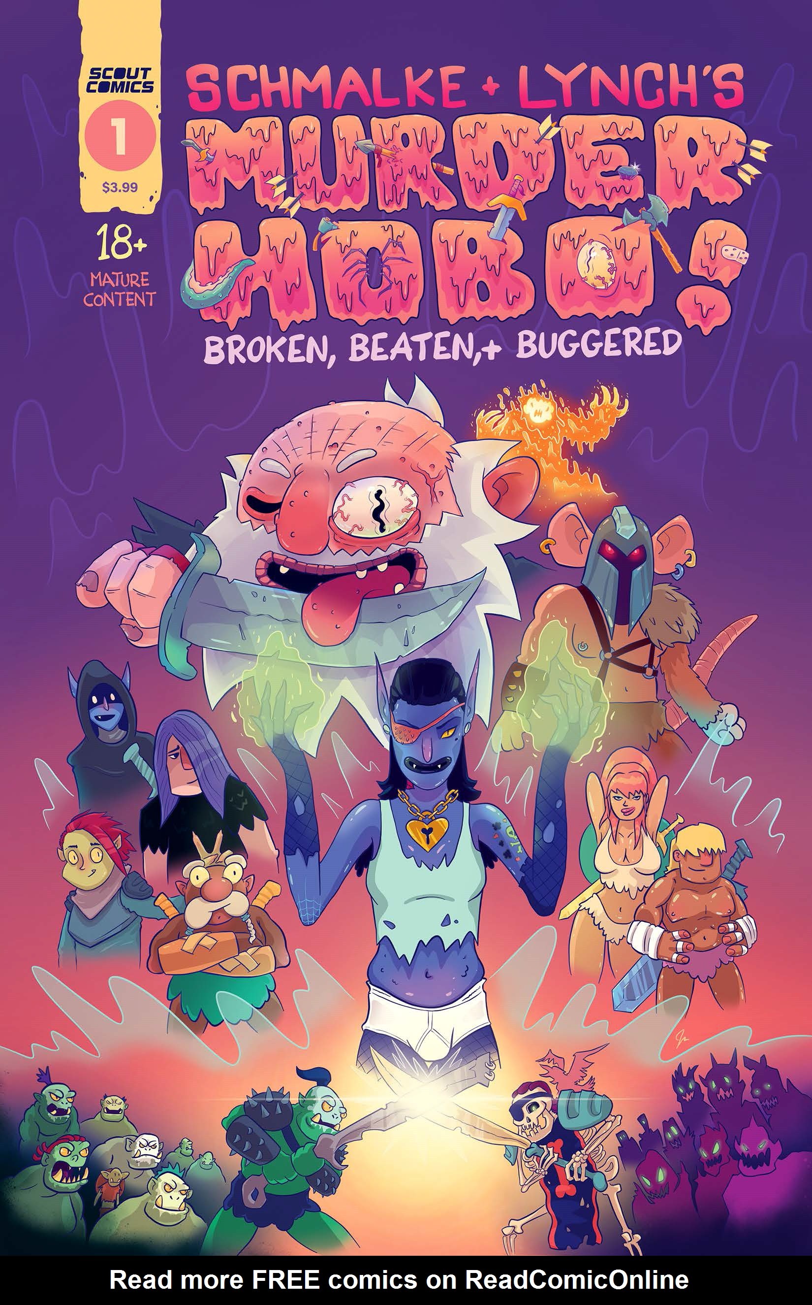 Read online MurderHobo! - Broken, Beaten,   Buggered comic -  Issue # Full - 1
