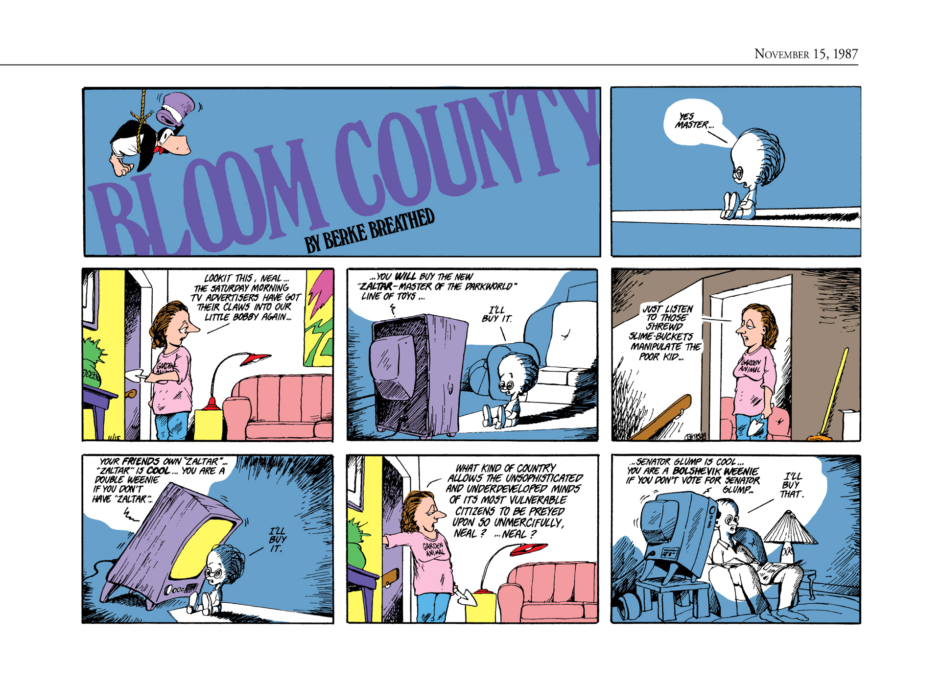 Read online The Bloom County Digital Library comic -  Issue # TPB 7 (Part 4) - 25