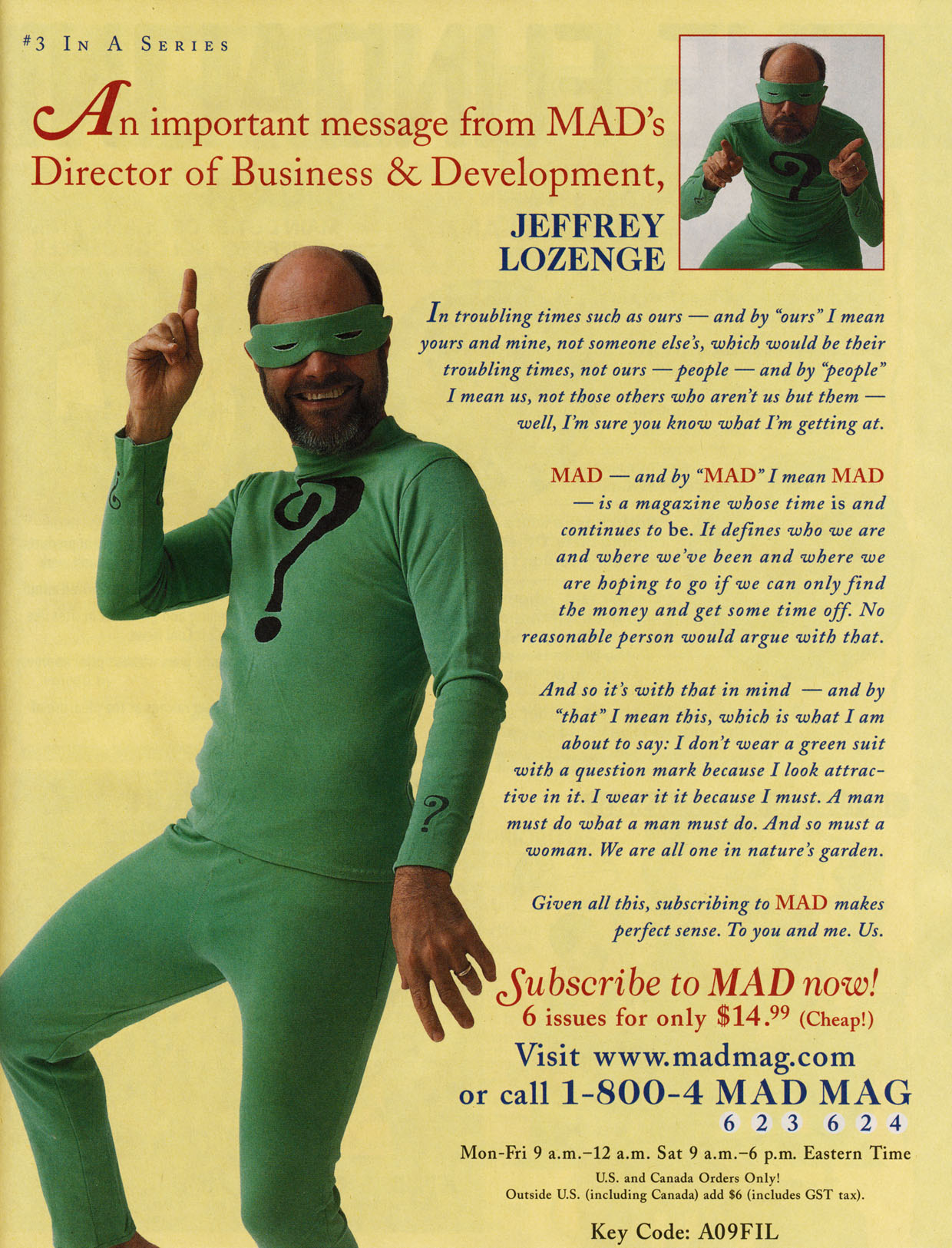 Read online MAD comic -  Issue #499 - 10