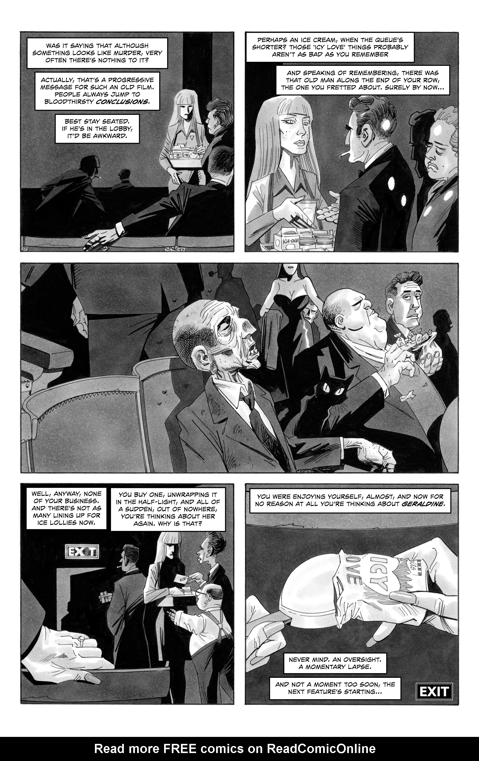 Read online Alan Moore's Cinema Purgatorio comic -  Issue #9 - 12