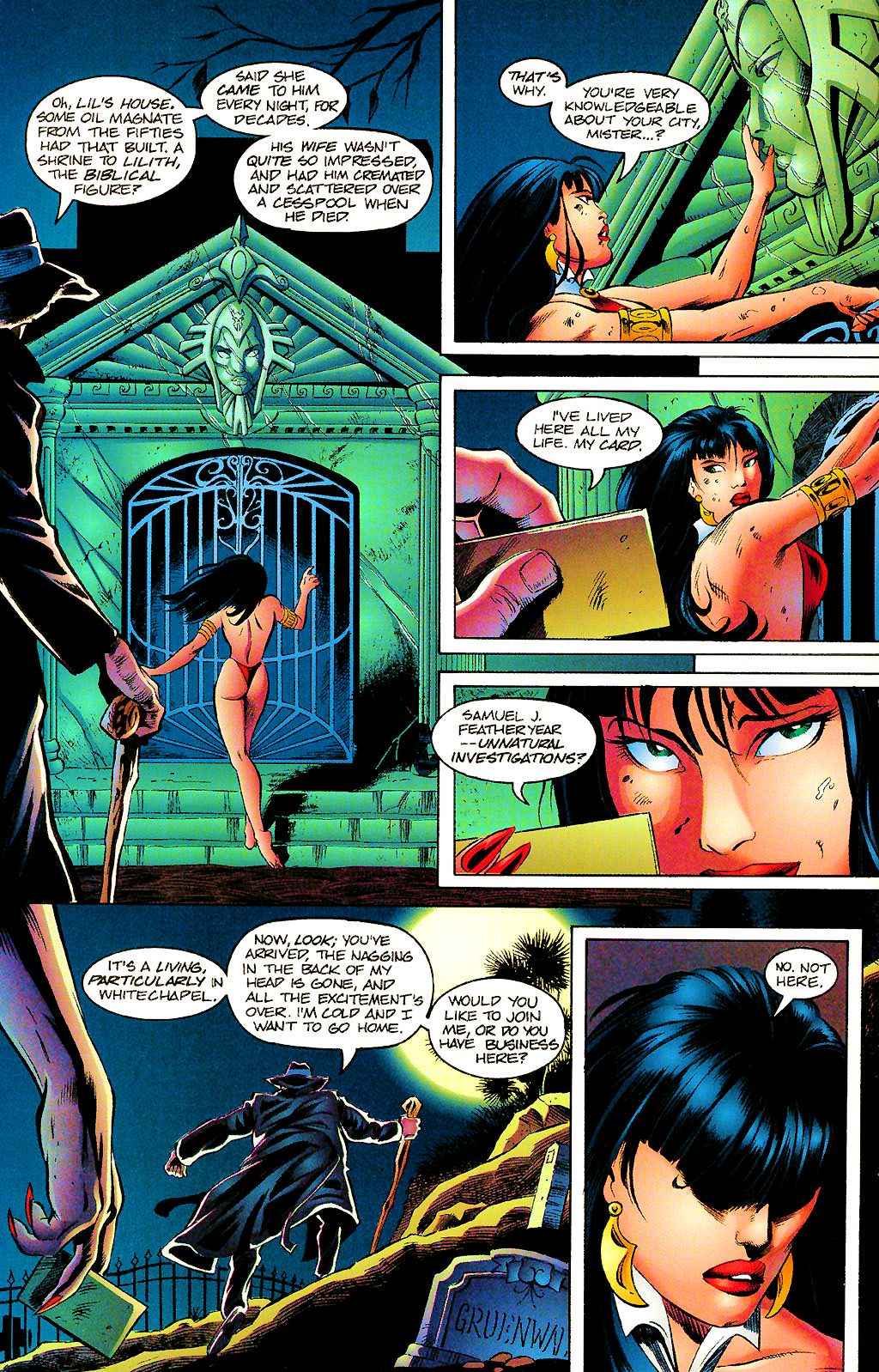 Read online Vampirella Lives comic -  Issue #1 - 16