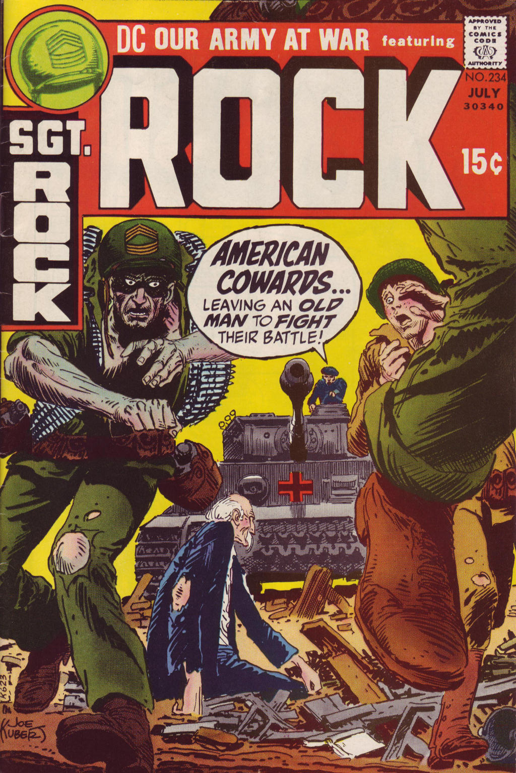 Read online Our Army at War (1952) comic -  Issue #234 - 1