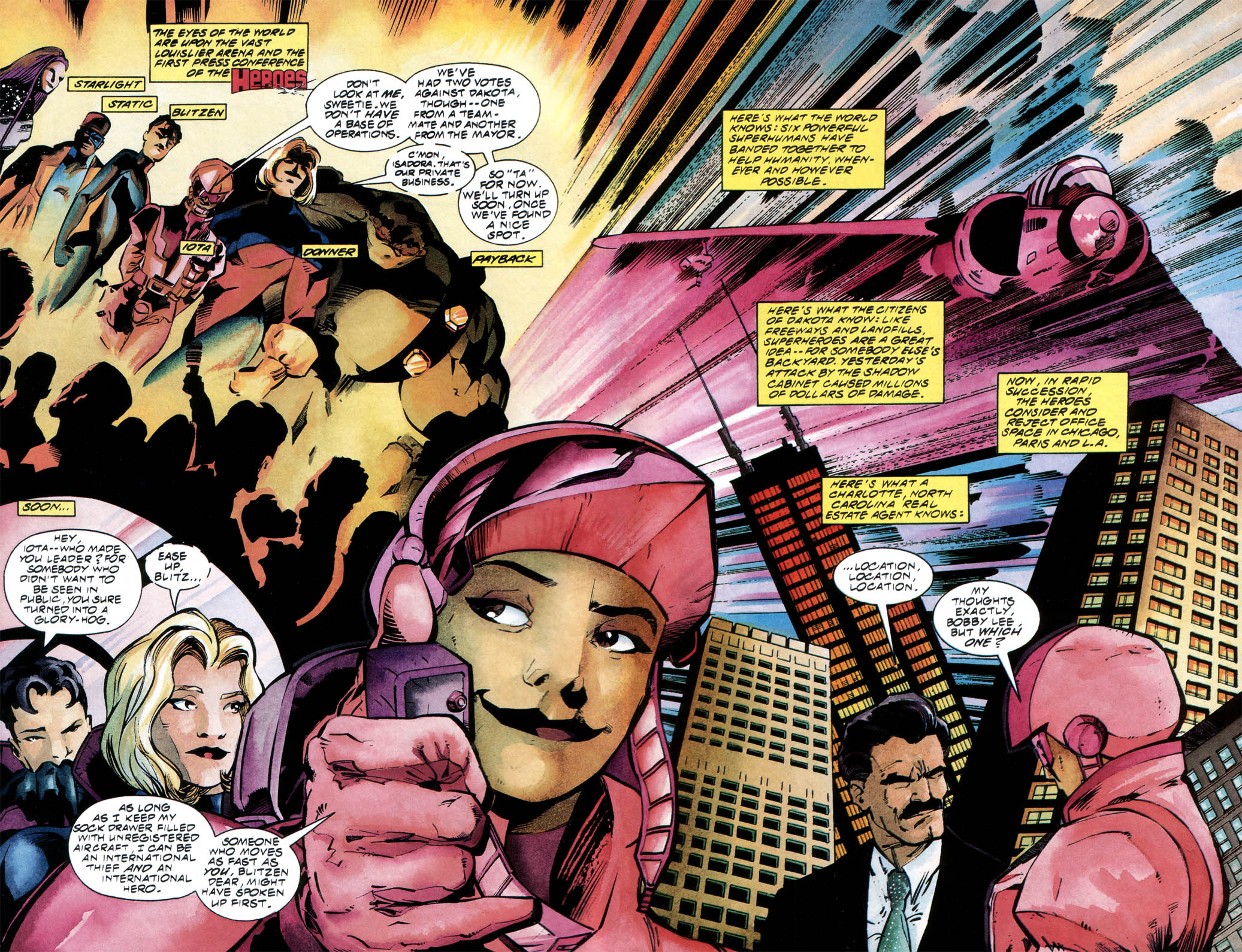 Read online Heroes (1996) comic -  Issue #3 - 3