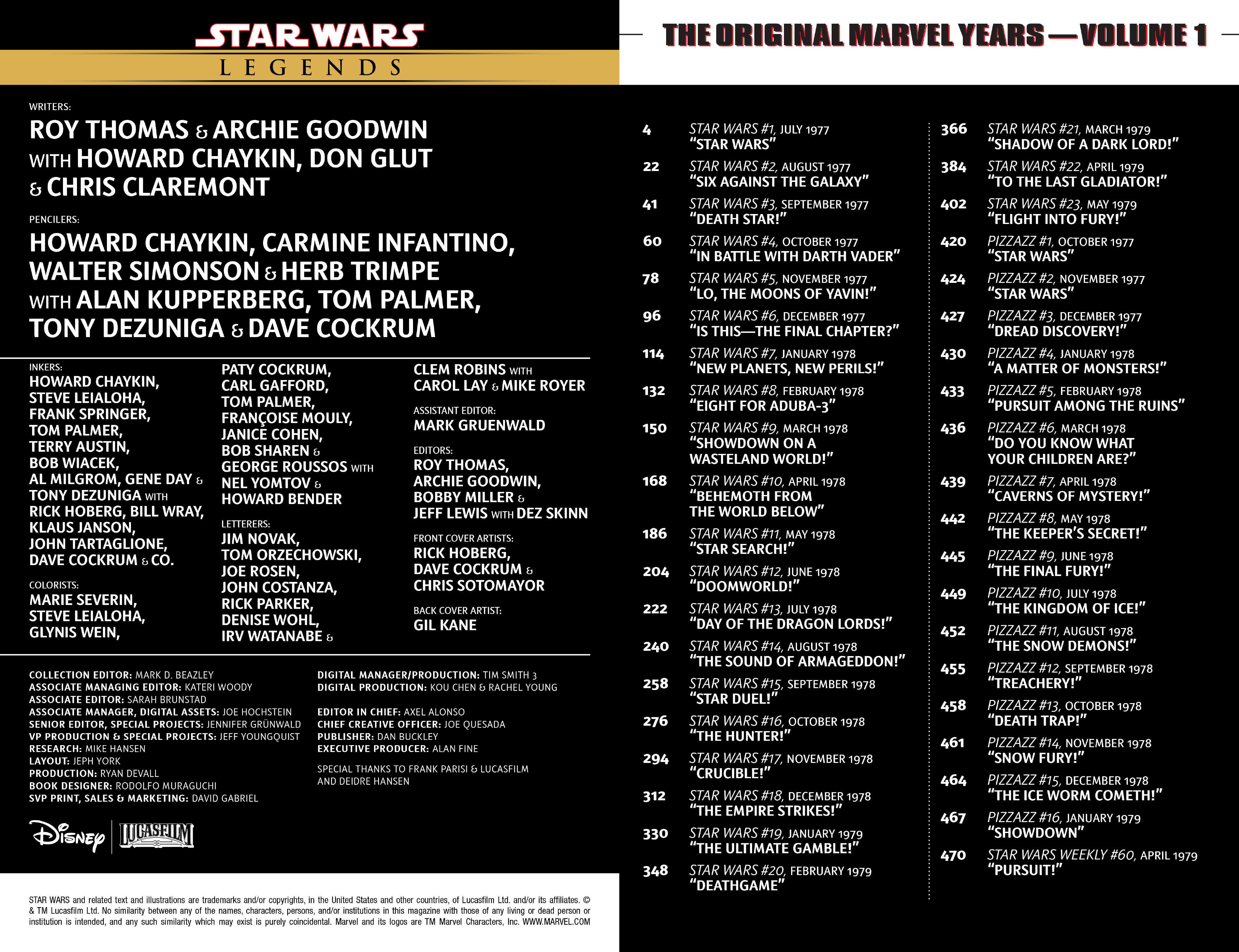 Read online Star Wars Legends: The Original Marvel Years - Epic Collection comic -  Issue # TPB 1 (Part 1) - 3