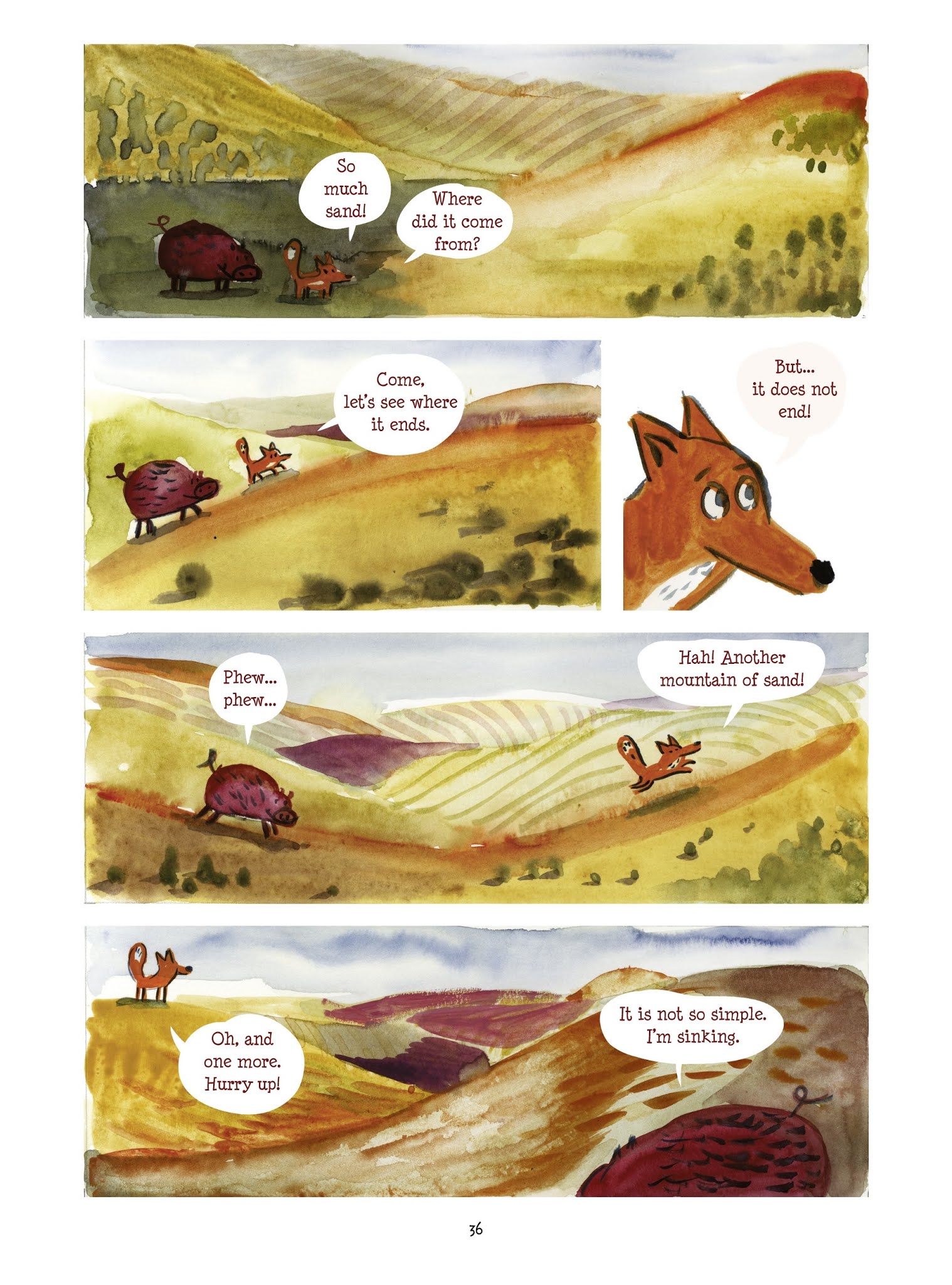 Read online Tiny Fox and Great Boar comic -  Issue #2 - 36