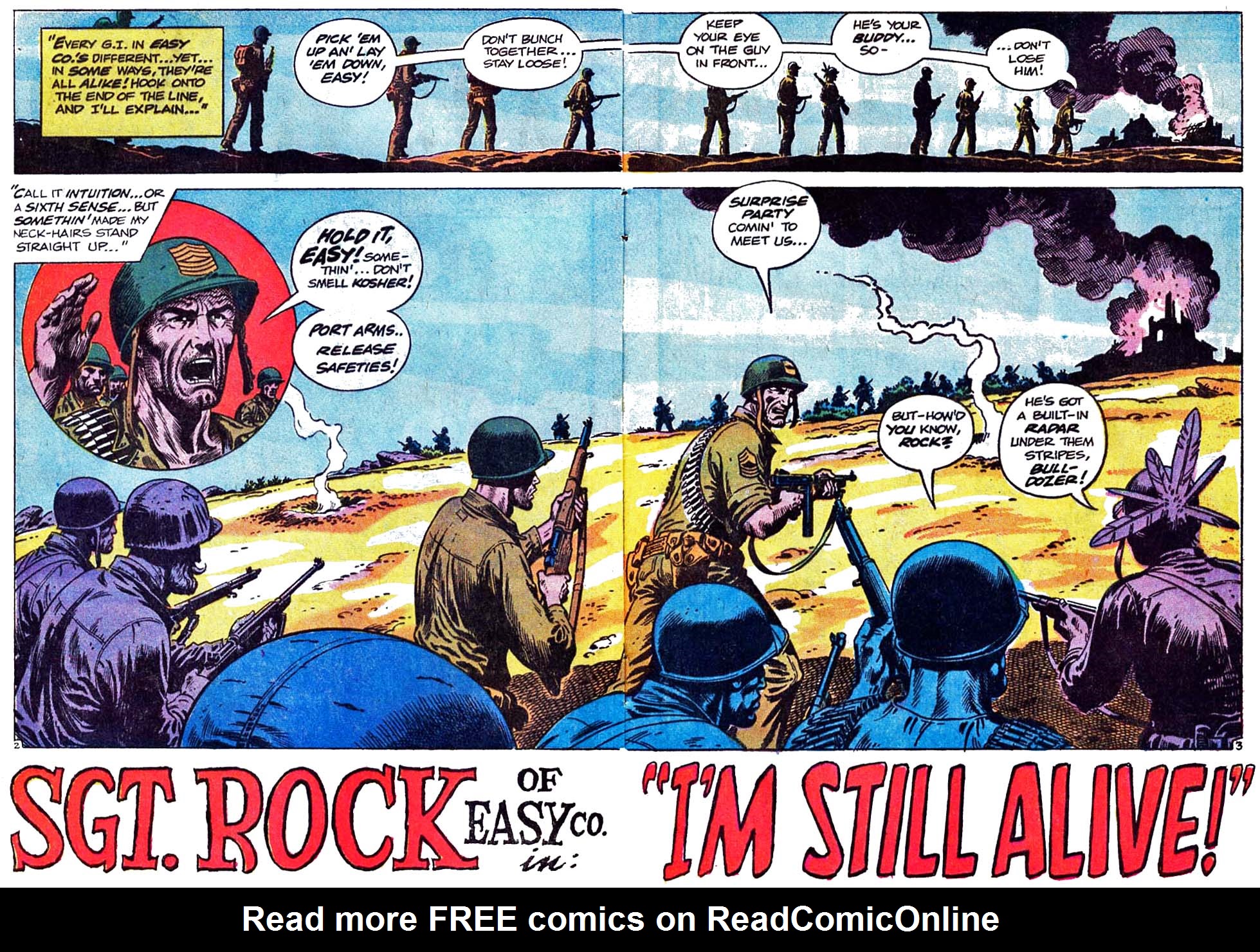 Read online Our Army at War (1952) comic -  Issue #209 - 4