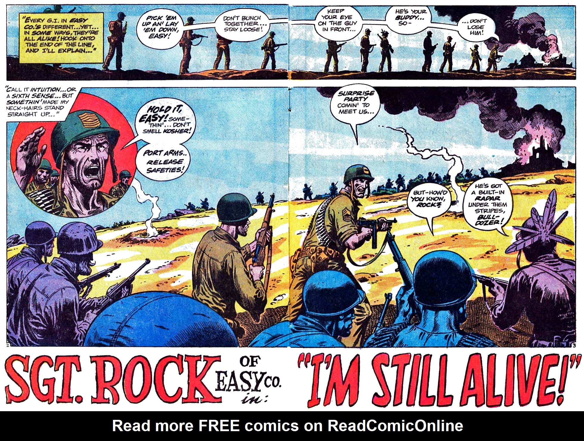 Read online Our Army at War (1952) comic -  Issue #209 - 4