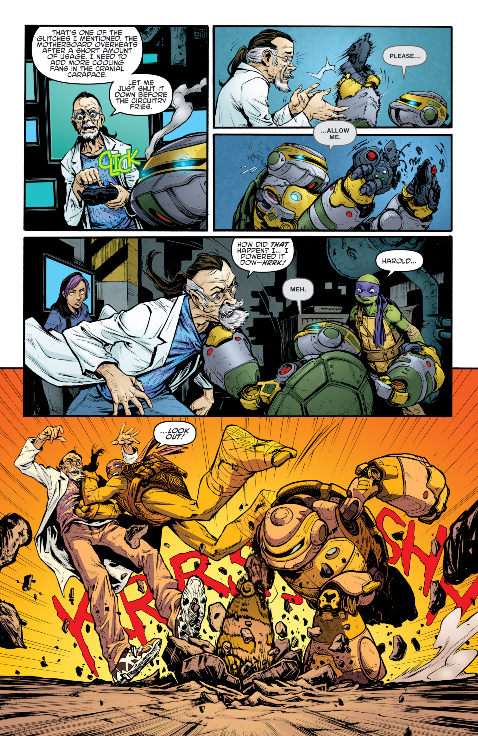 Read online Teenage Mutant Ninja Turtles (2011) comic -  Issue #34 - 19