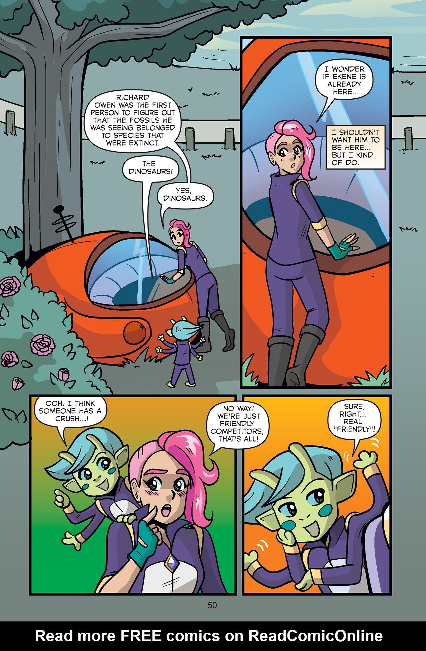 Read online Ana and the Cosmic Race comic -  Issue # TPB - 52