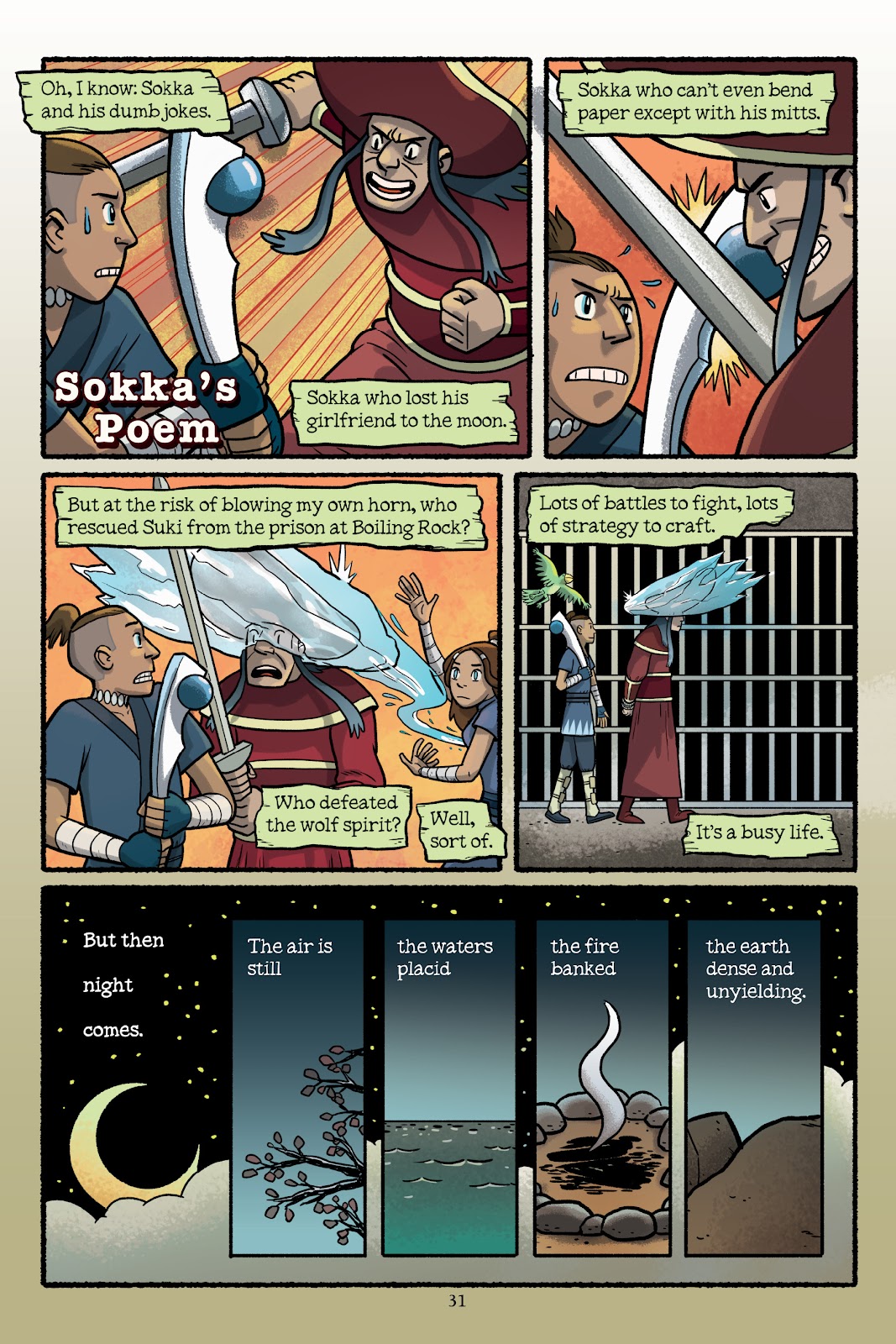 Nickelodeon Avatar: The Last Airbender - Team Avatar Tales issue TPB - Page 32