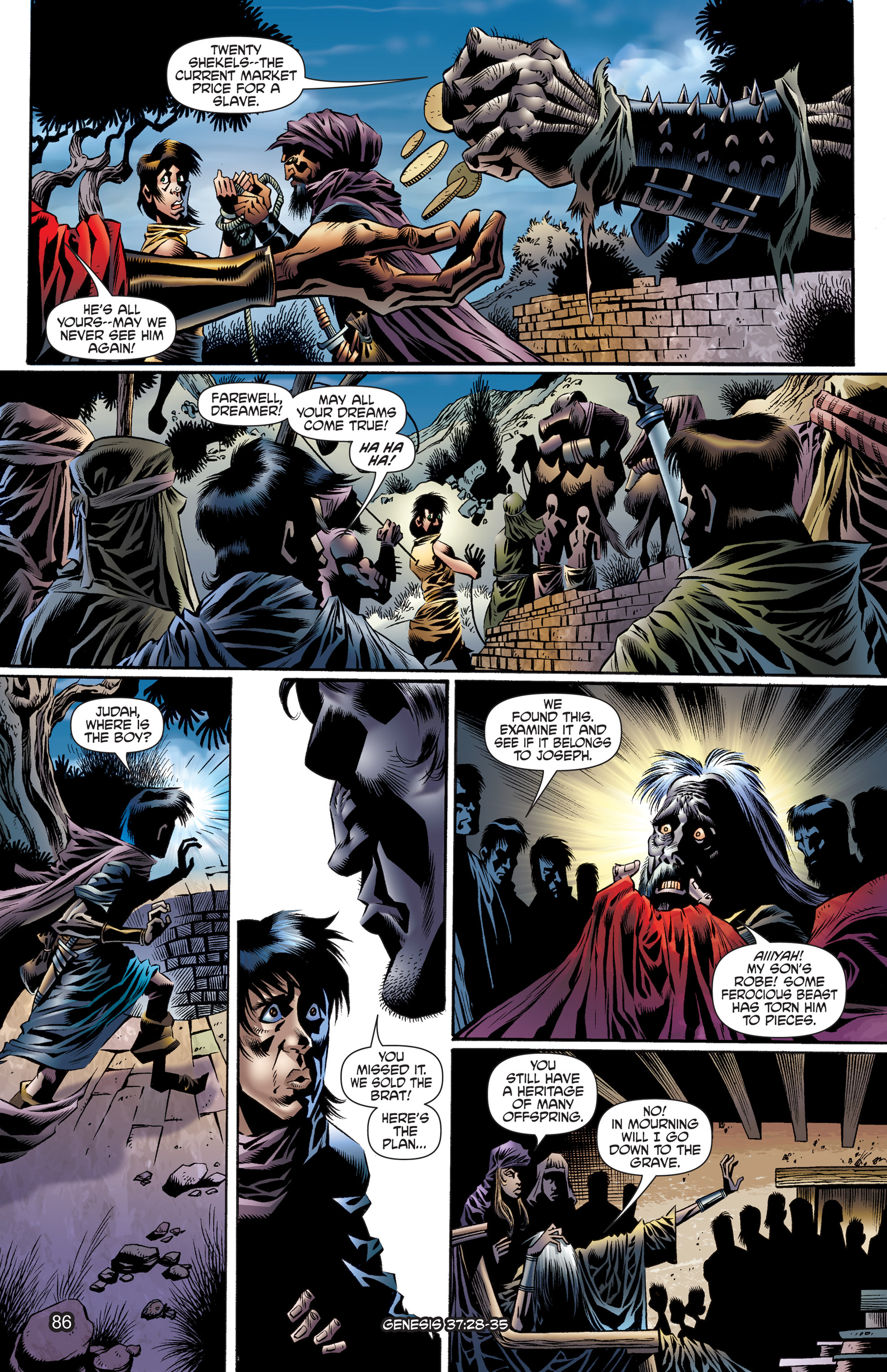 Read online The Kingstone Bible comic -  Issue #2 - 89