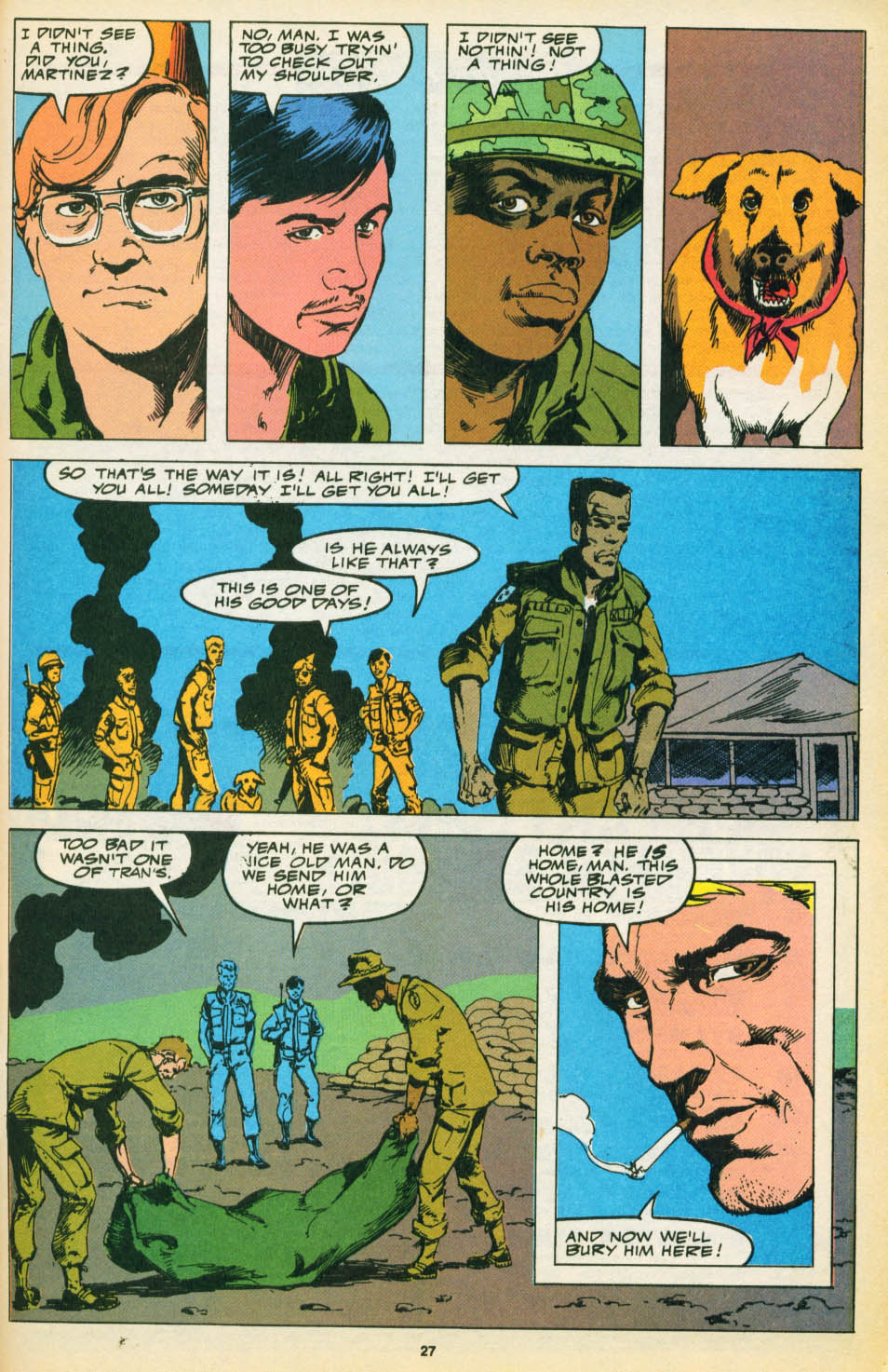 Read online The 'Nam comic -  Issue #39 - 22