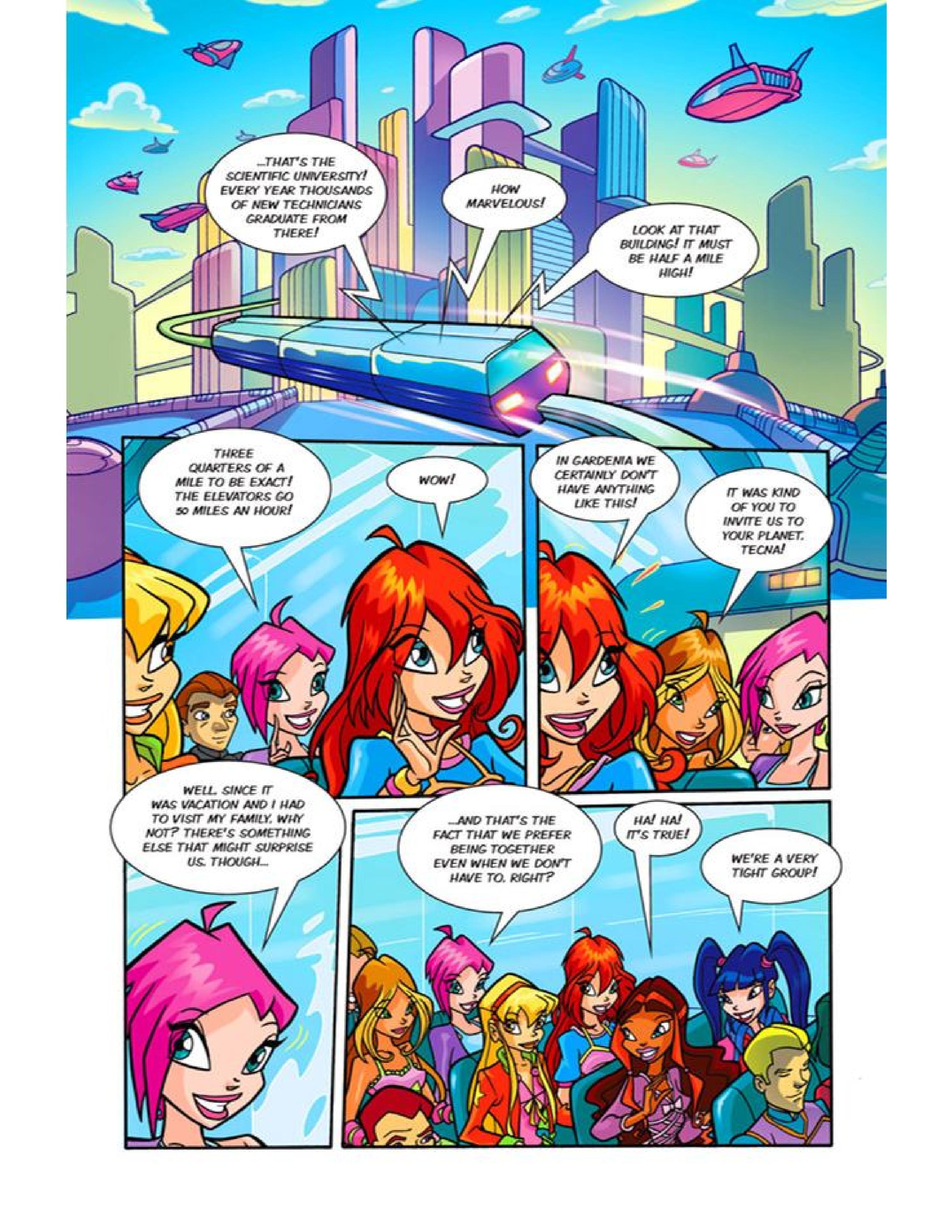 Read online Winx Club Comic comic -  Issue #61 - 2