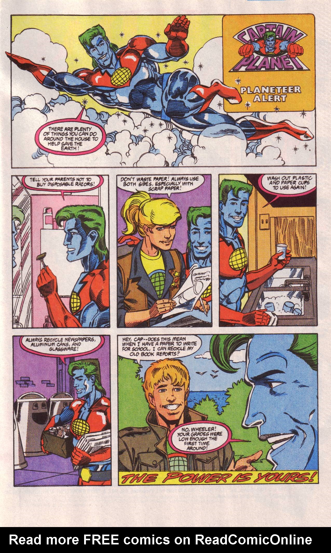 Read online Captain Planet and the Planeteers comic -  Issue #3 - 24