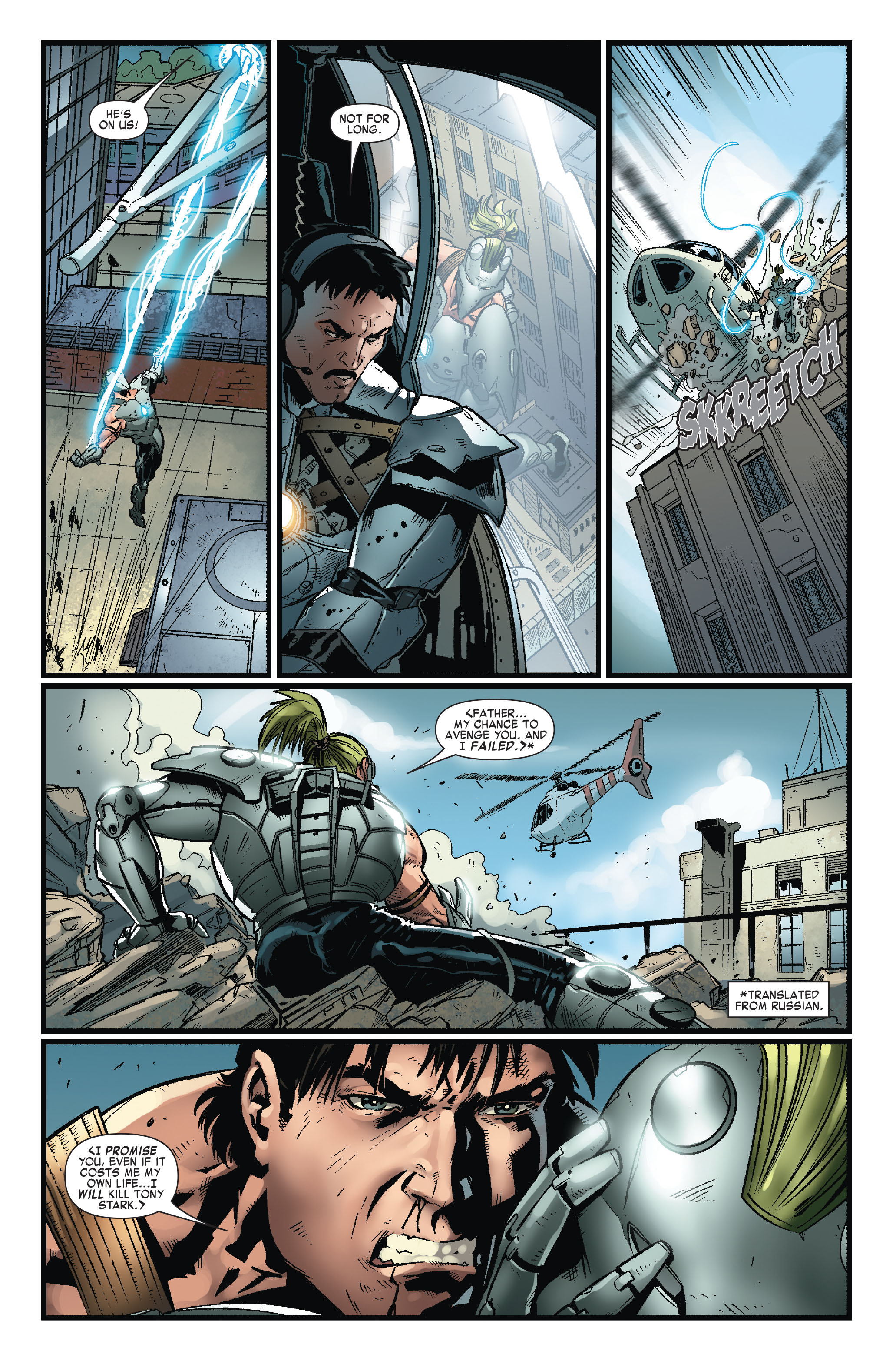 Read online Iron Man vs. Whiplash comic -  Issue #3 - 10