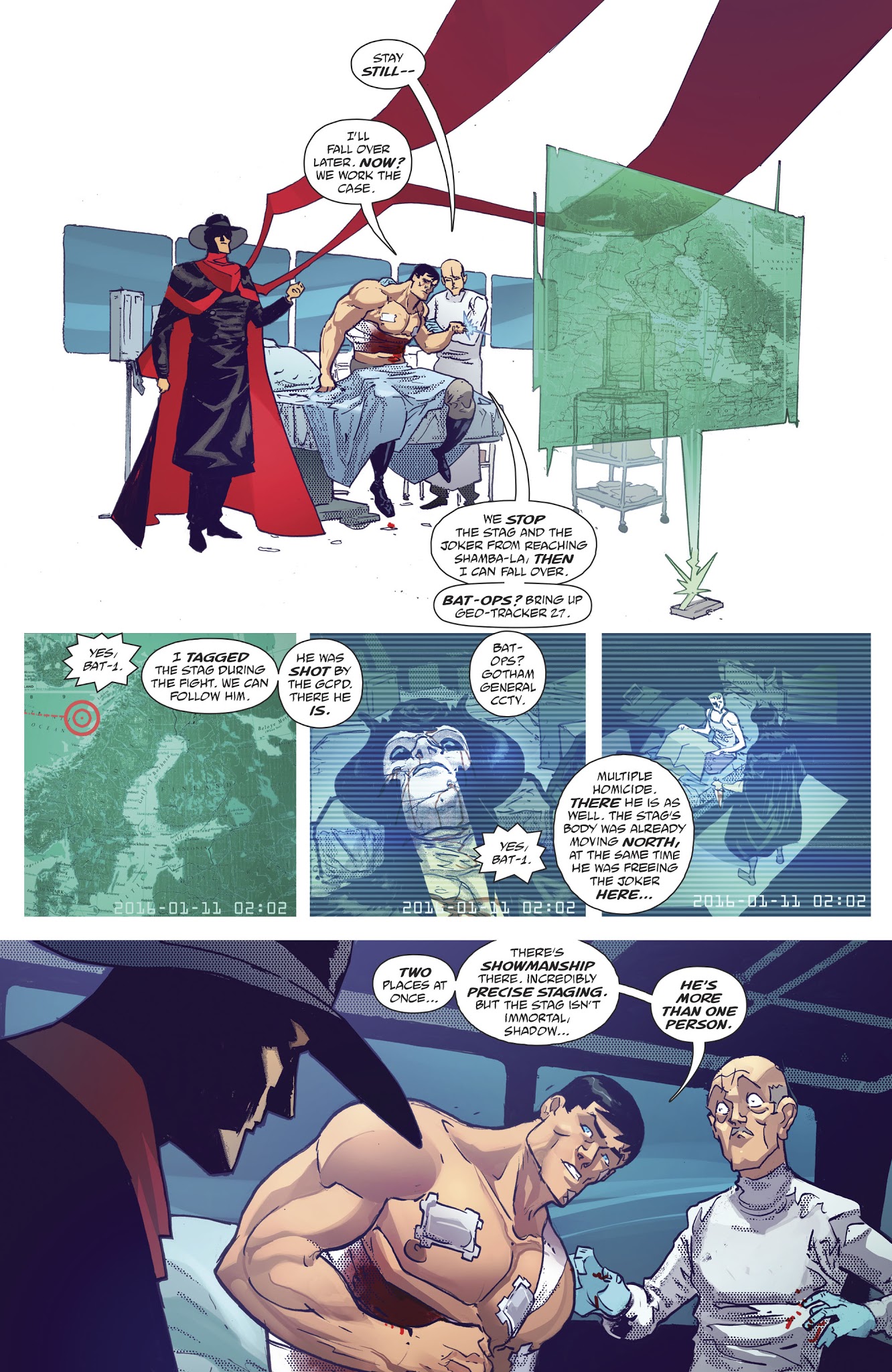 Read online Batman/Shadow comic -  Issue #5 - 7
