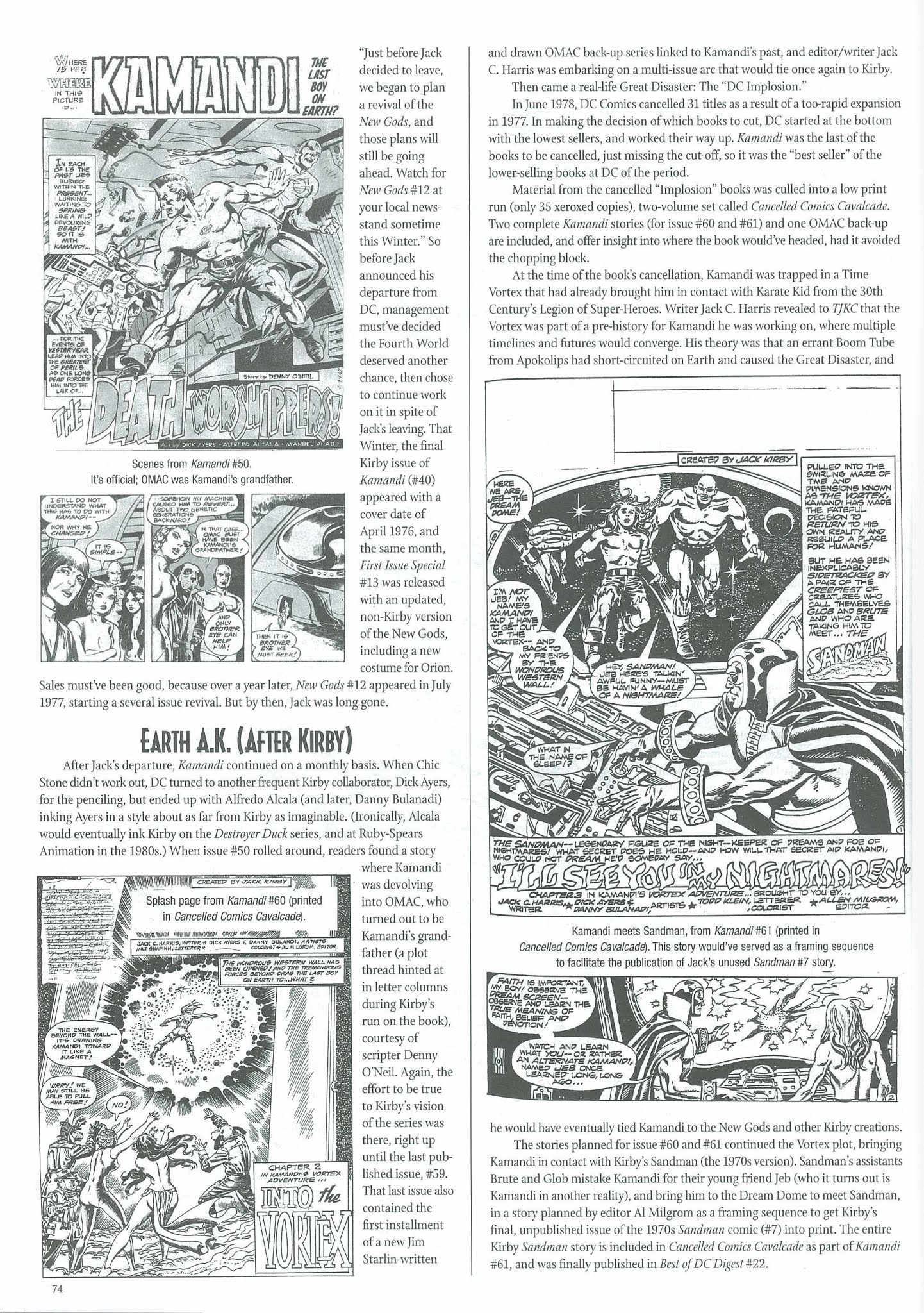 Read online The Jack Kirby Collector comic -  Issue #40 - 76