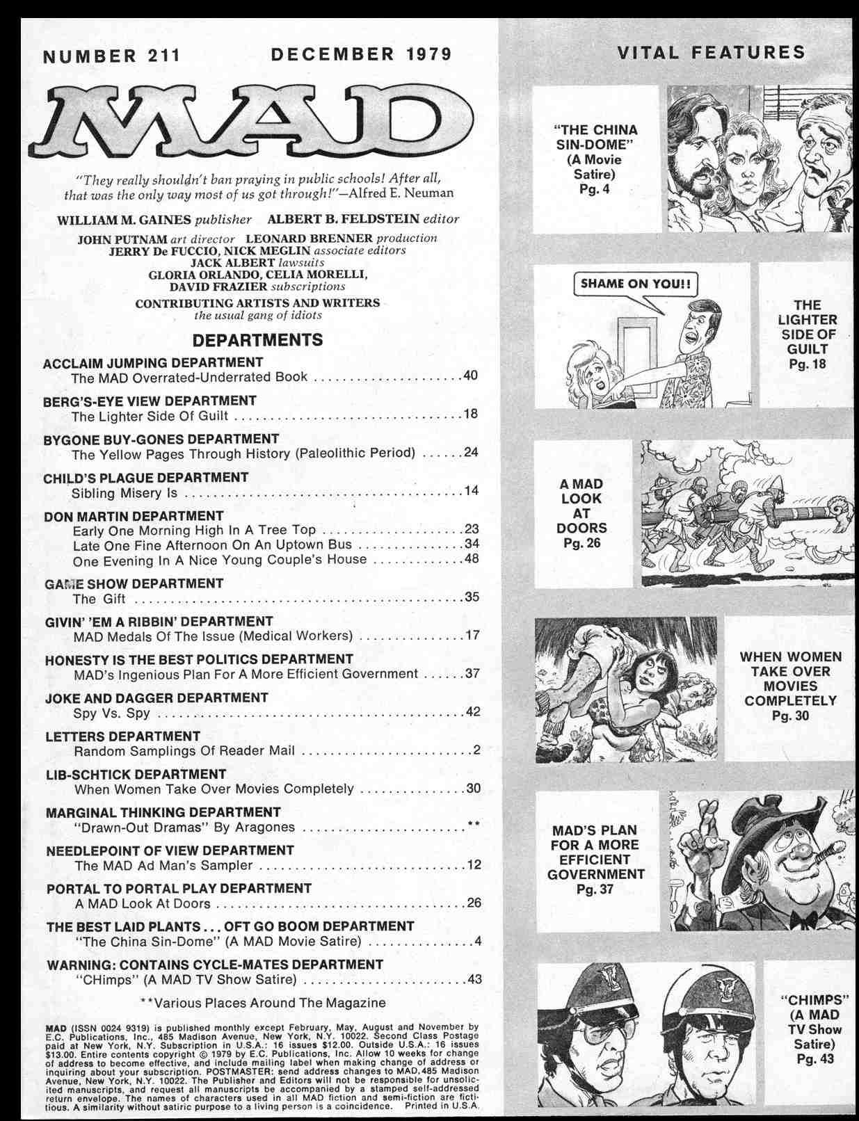 Read online MAD comic -  Issue #211 - 3