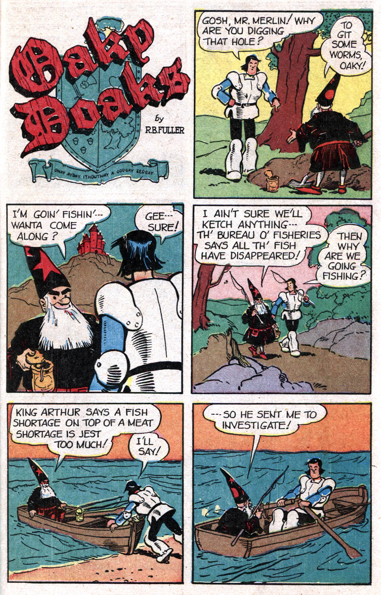 Read online Famous Funnies comic -  Issue #176 - 43