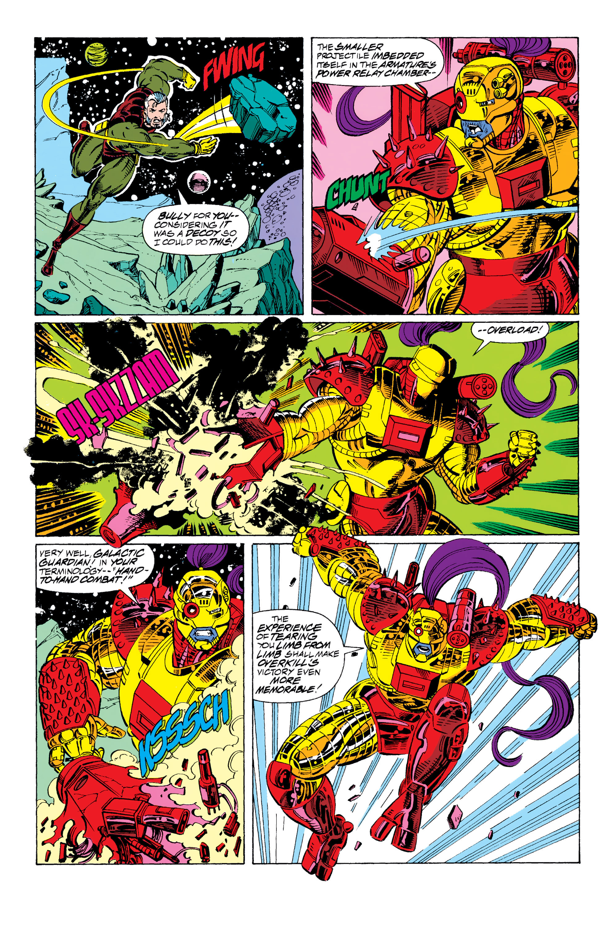 Read online Guardians of the Galaxy (1990) comic -  Issue # _TPB In The Year 3000 2 (Part 2) - 97