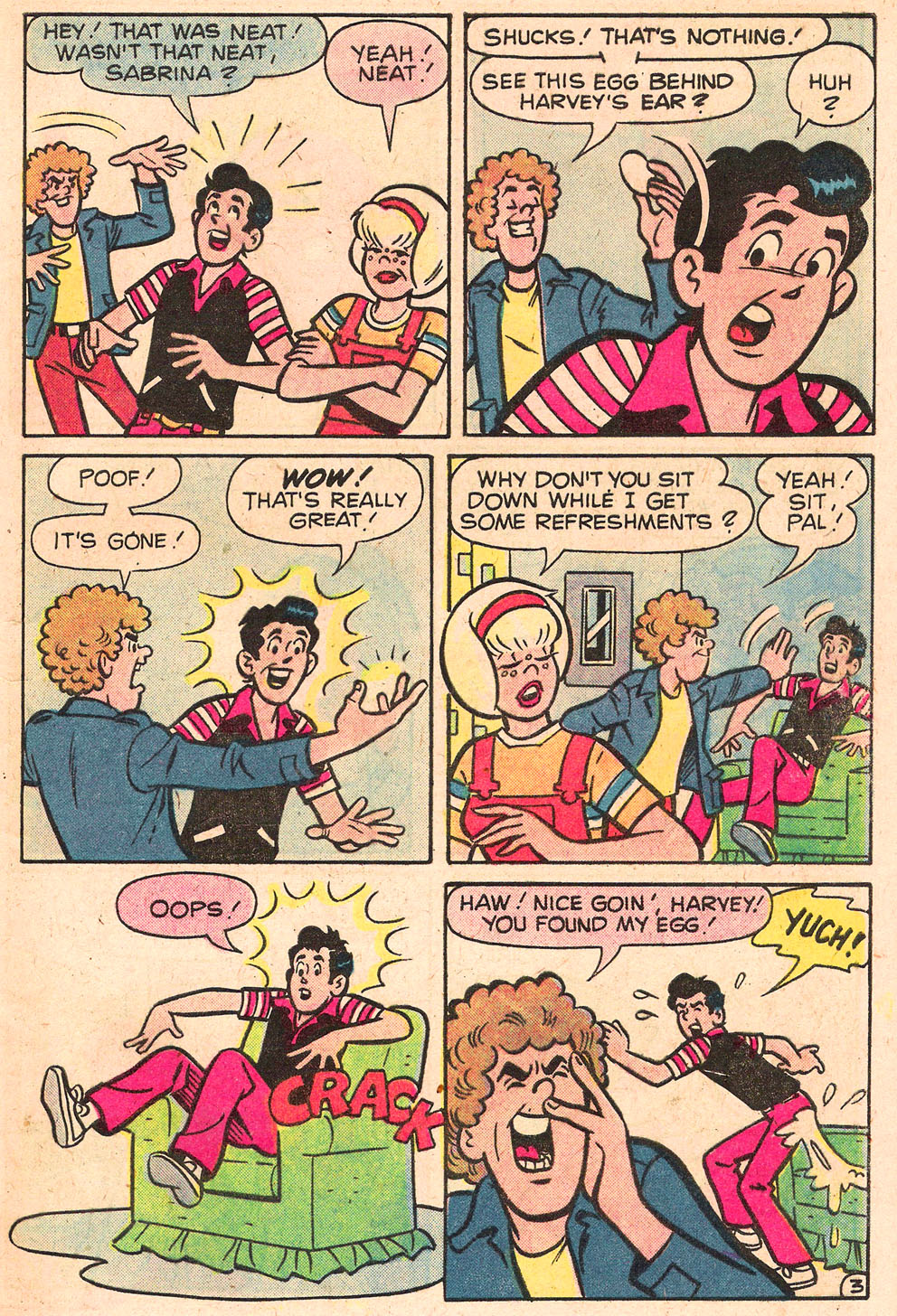 Read online Sabrina The Teenage Witch (1971) comic -  Issue #56 - 5