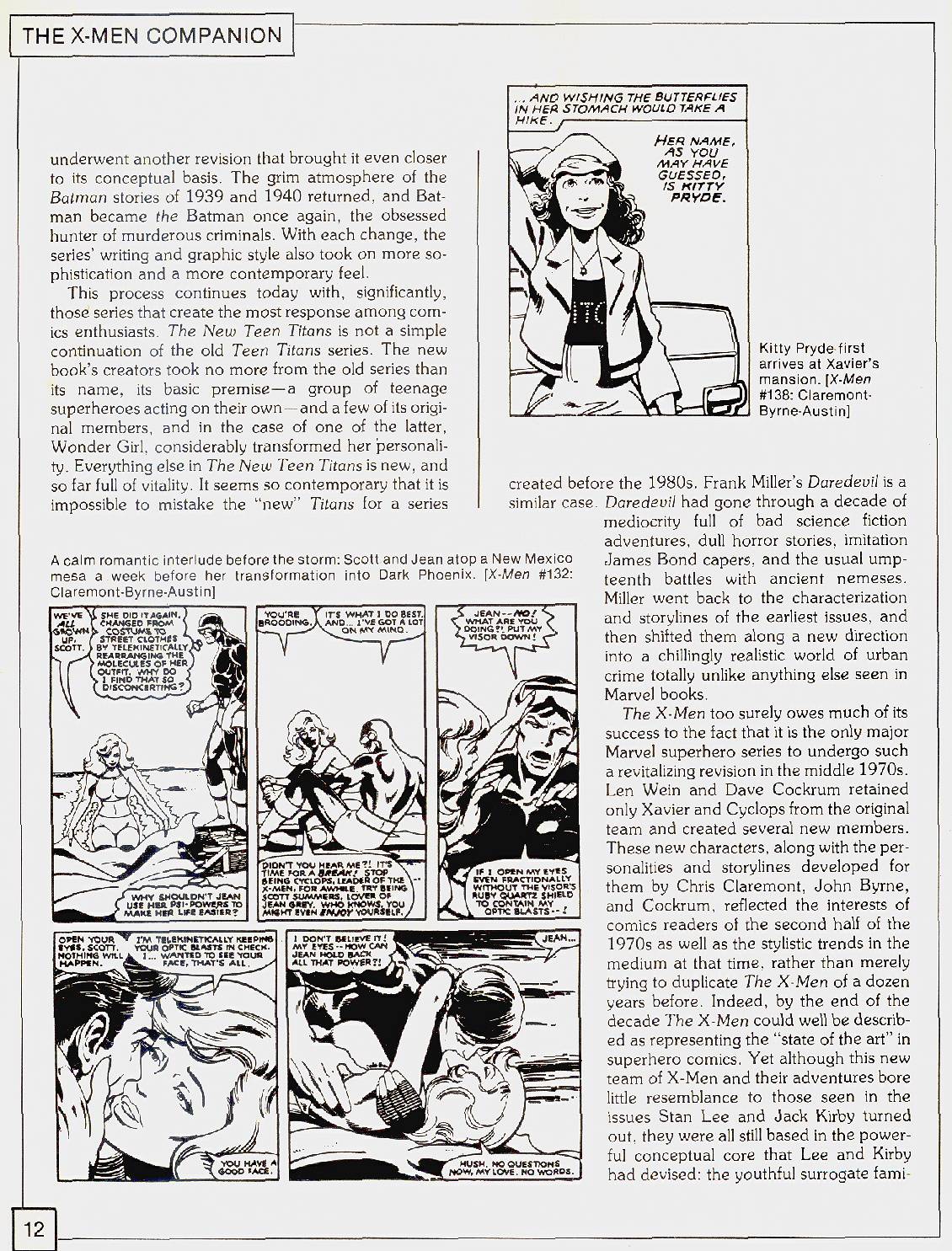 Read online The X-Men Companion comic -  Issue #2 - 12