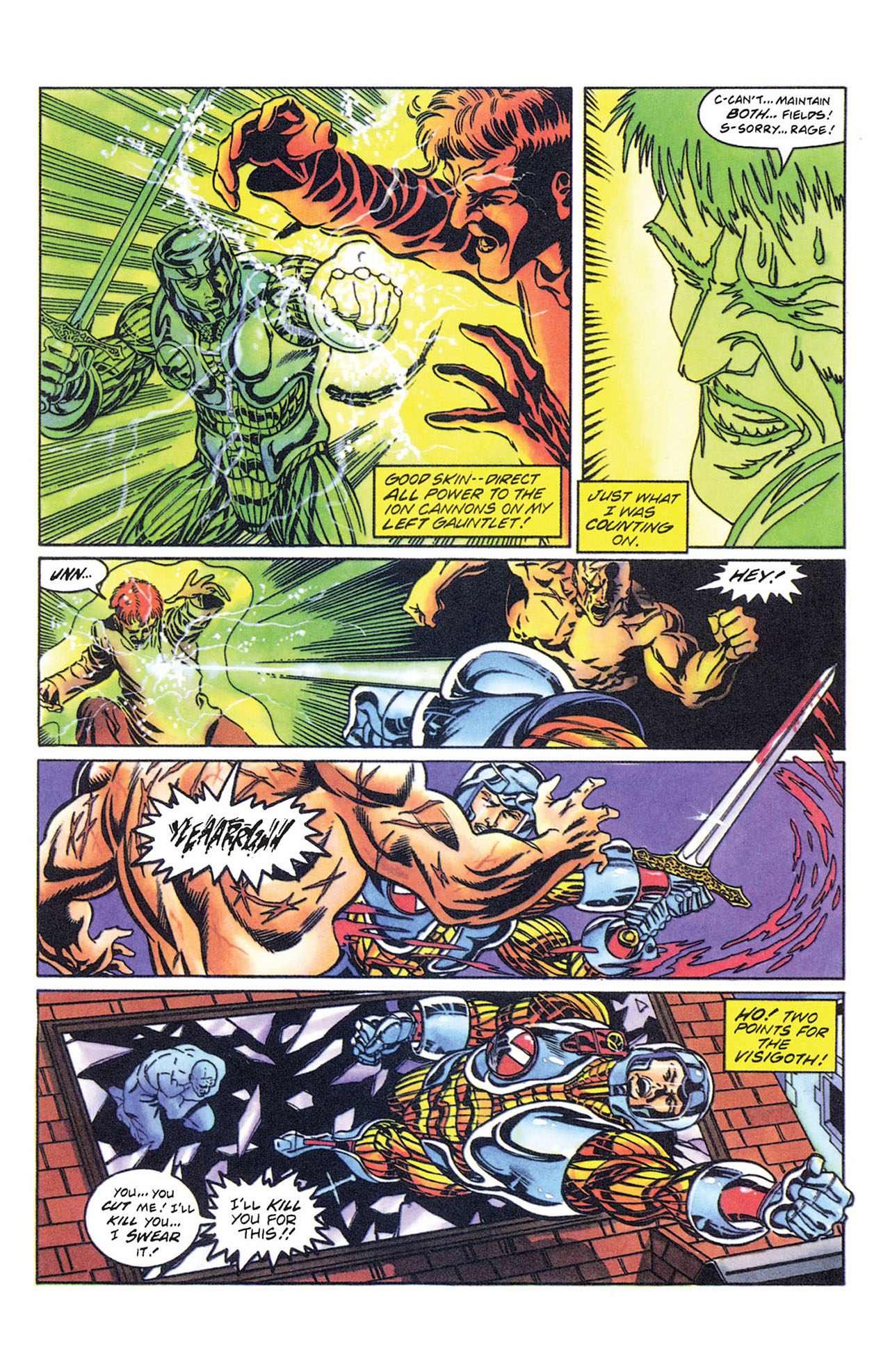 Read online X-O Manowar (1992) comic -  Issue #39 - 7