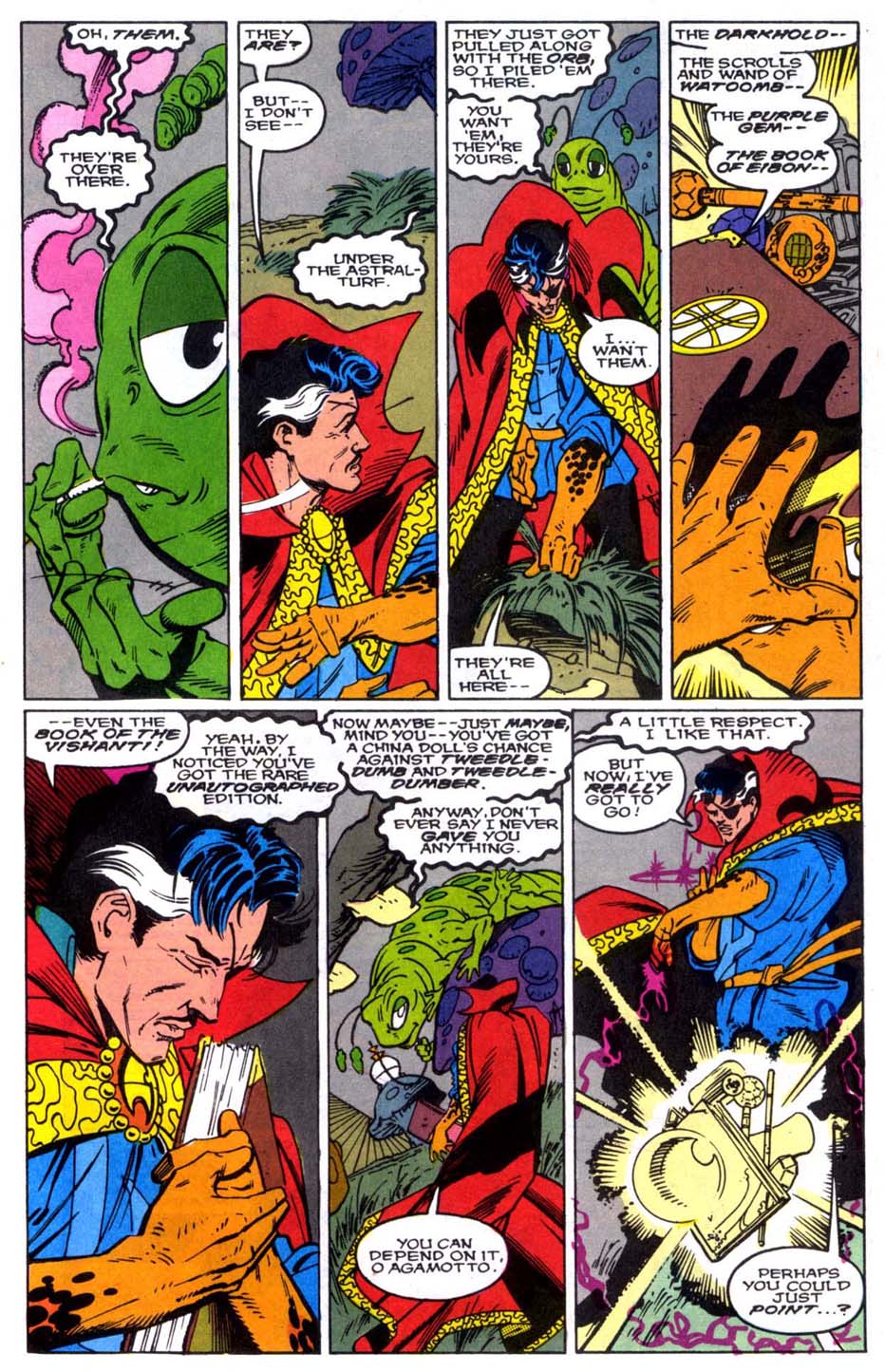Read online Doctor Strange: Sorcerer Supreme comic -  Issue #7 - 22