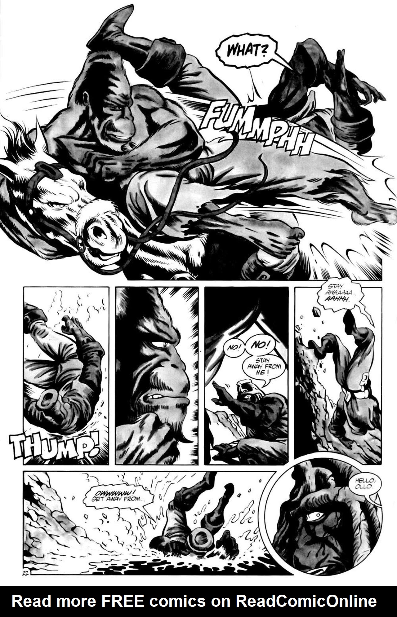 Read online Planet of the Apes (1990) comic -  Issue #4 - 24