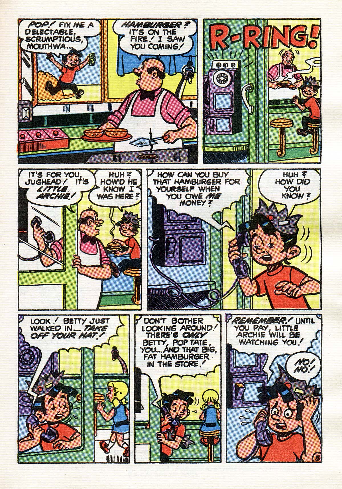 Read online Little Archie Comics Digest Magazine comic -  Issue #44 - 44