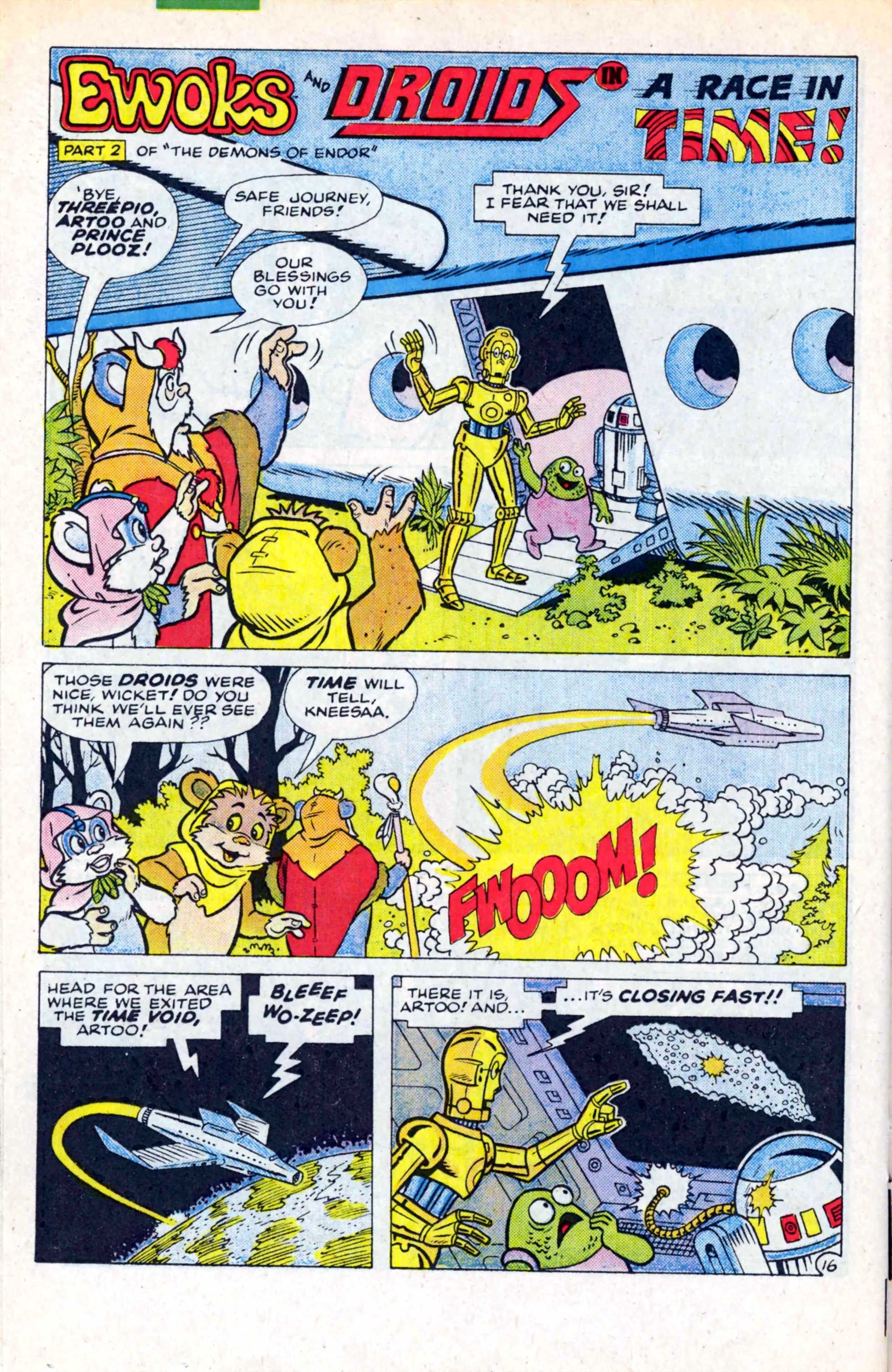 Read online Ewoks (1987) comic -  Issue #10 - 17