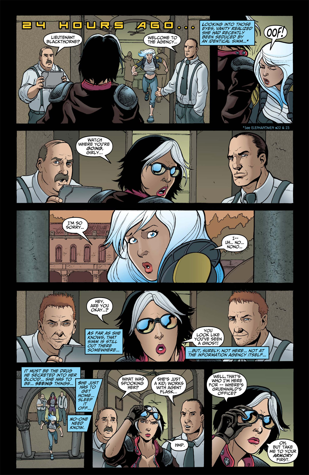 Read online Elephantmen comic -  Issue #28 - 13