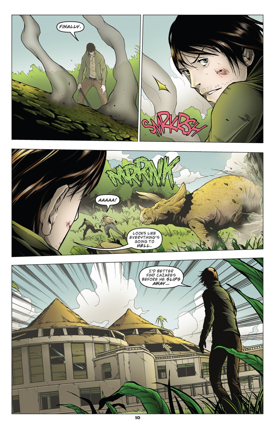 Read online Jurassic Park: Dangerous Games comic -  Issue #5 - 13