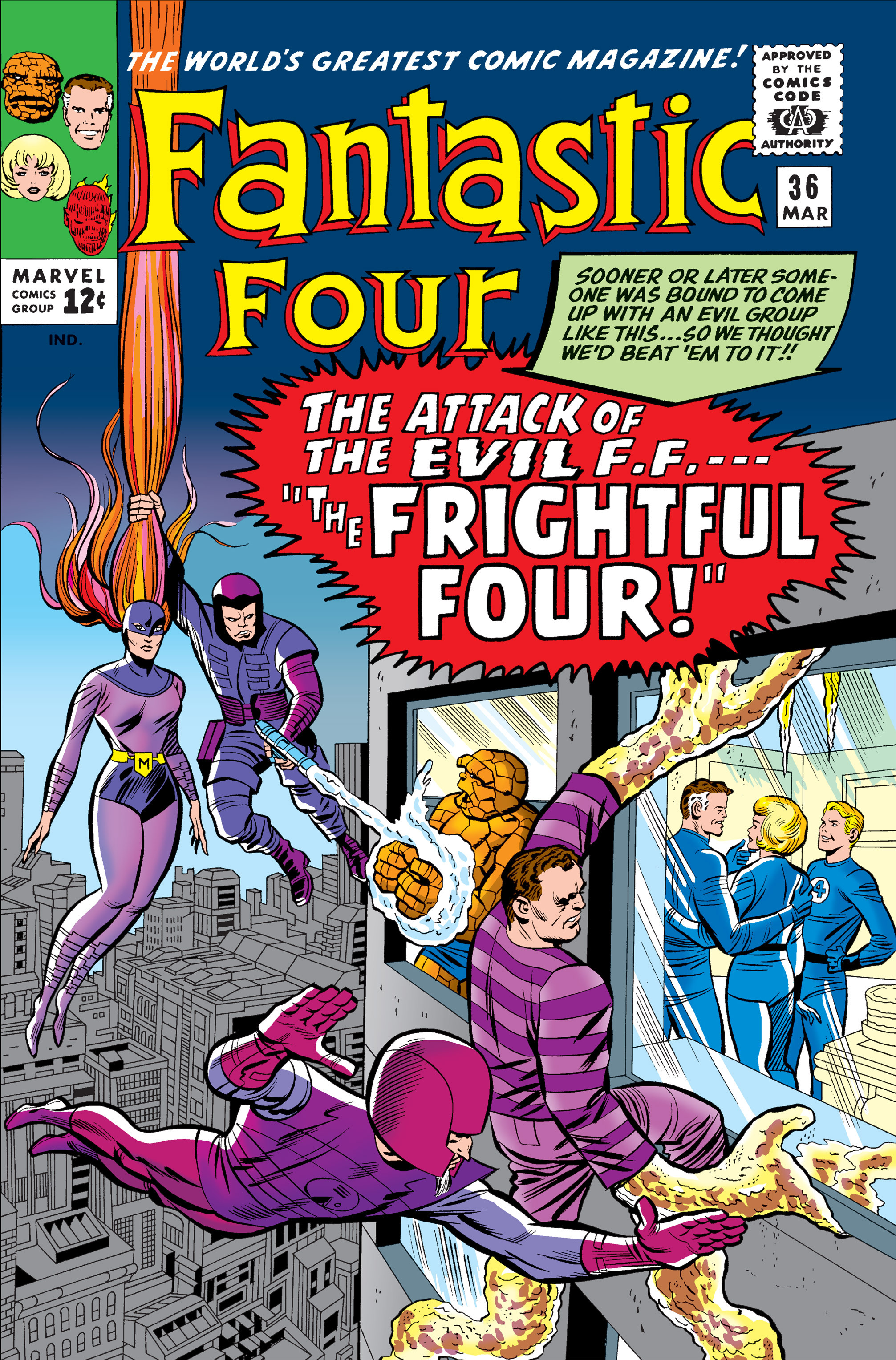 Fantastic Four (1961) 36 Page 0