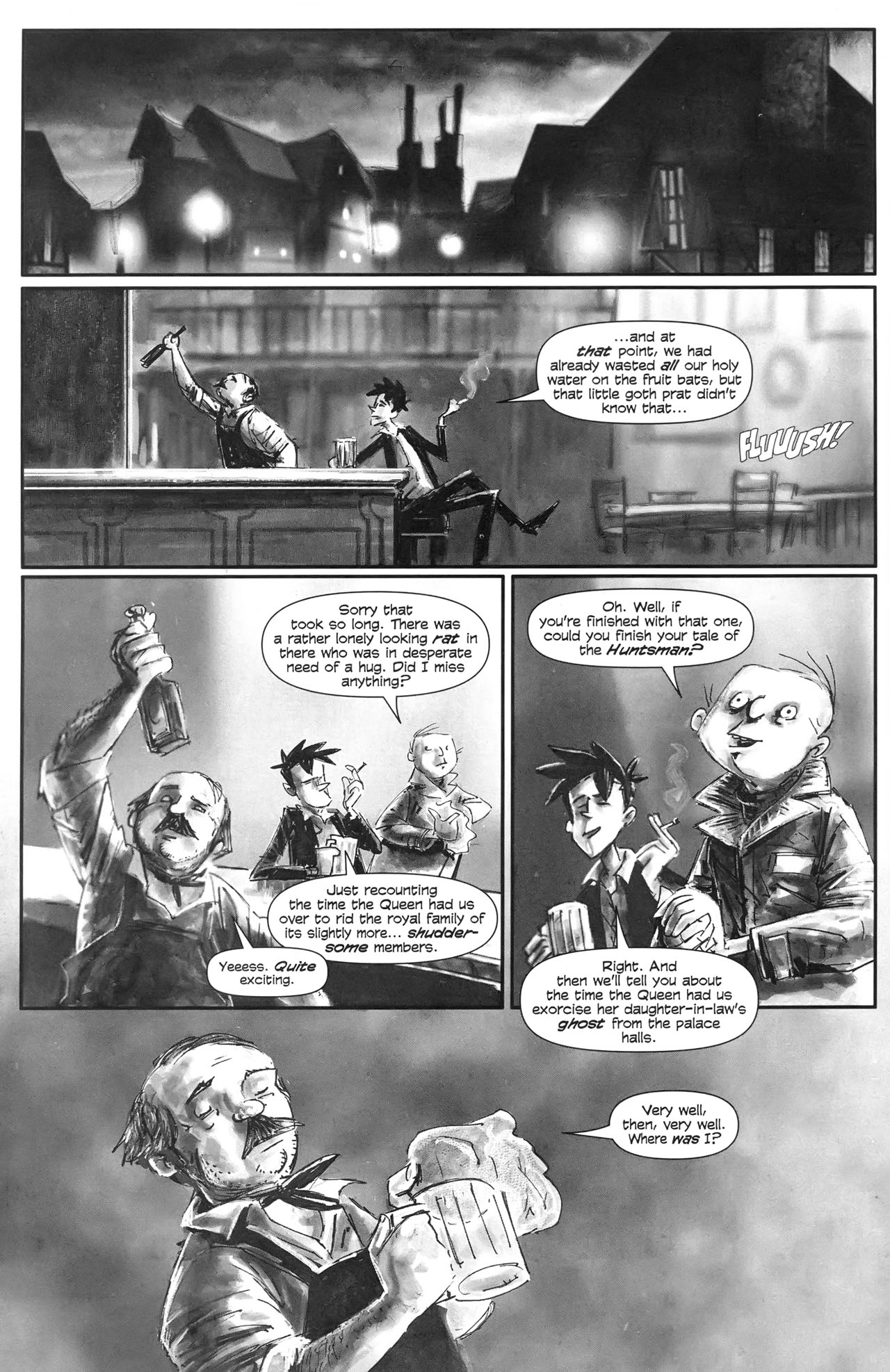 Read online Cemetery Blues comic -  Issue #3 - 3