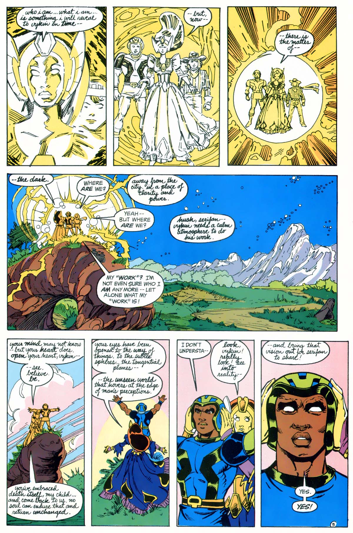 Read online Forever People (1988) comic -  Issue #3 - 7