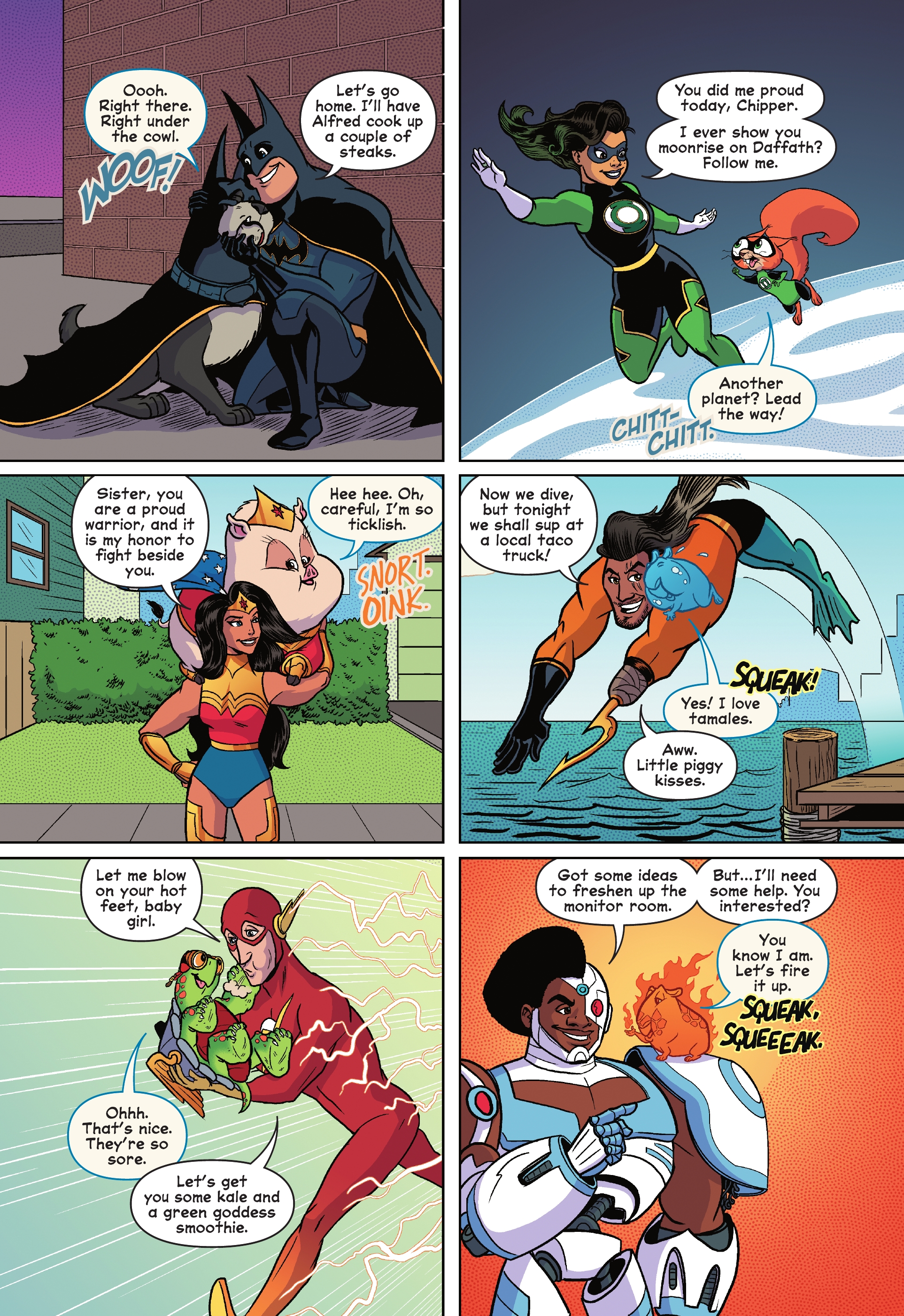 Read online DC League of Super-Pets: The Great Mxy-Up comic -  Issue # TPB (Part 2) - 40