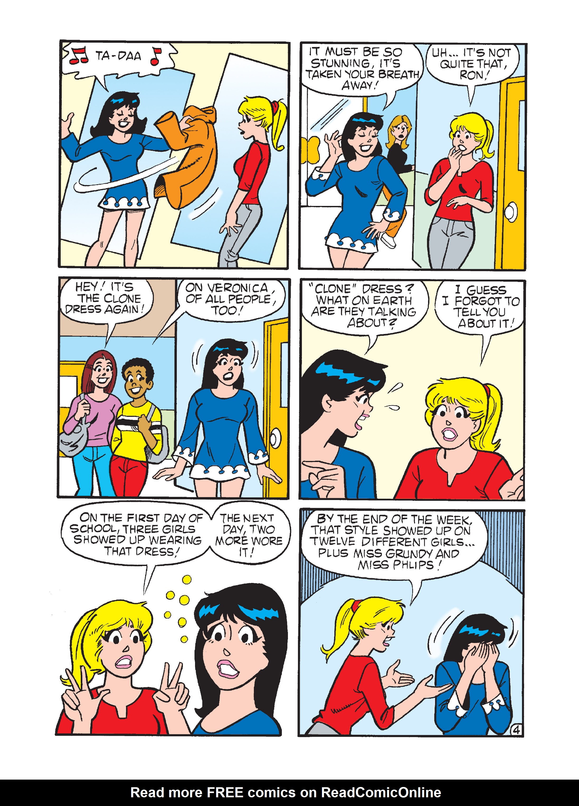 Read online Betty and Veronica Double Digest comic -  Issue #204 - 145