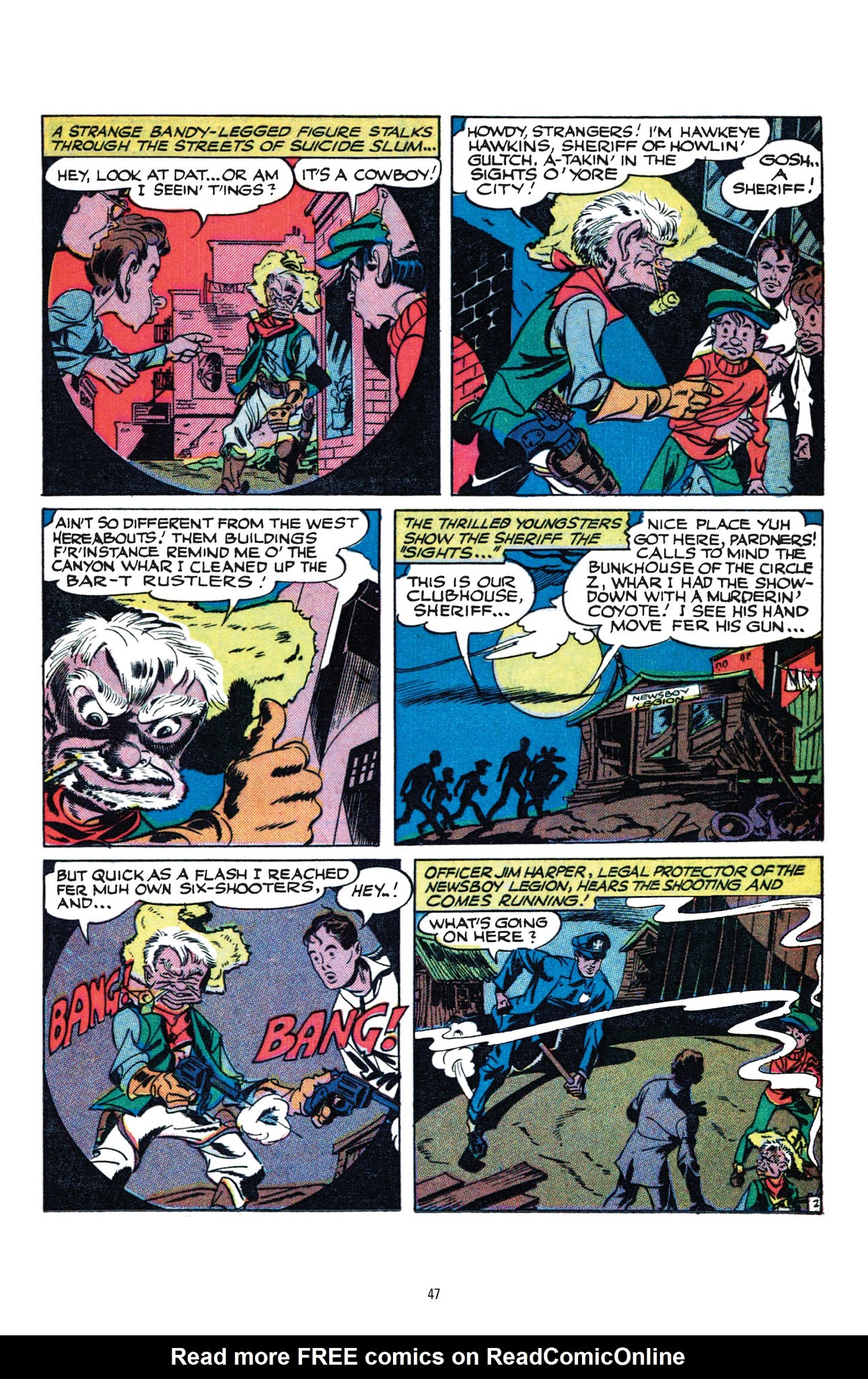 Read online The Newsboy Legion by Joe Simon and Jack Kirby comic -  Issue # TPB 2 (Part 1) - 45