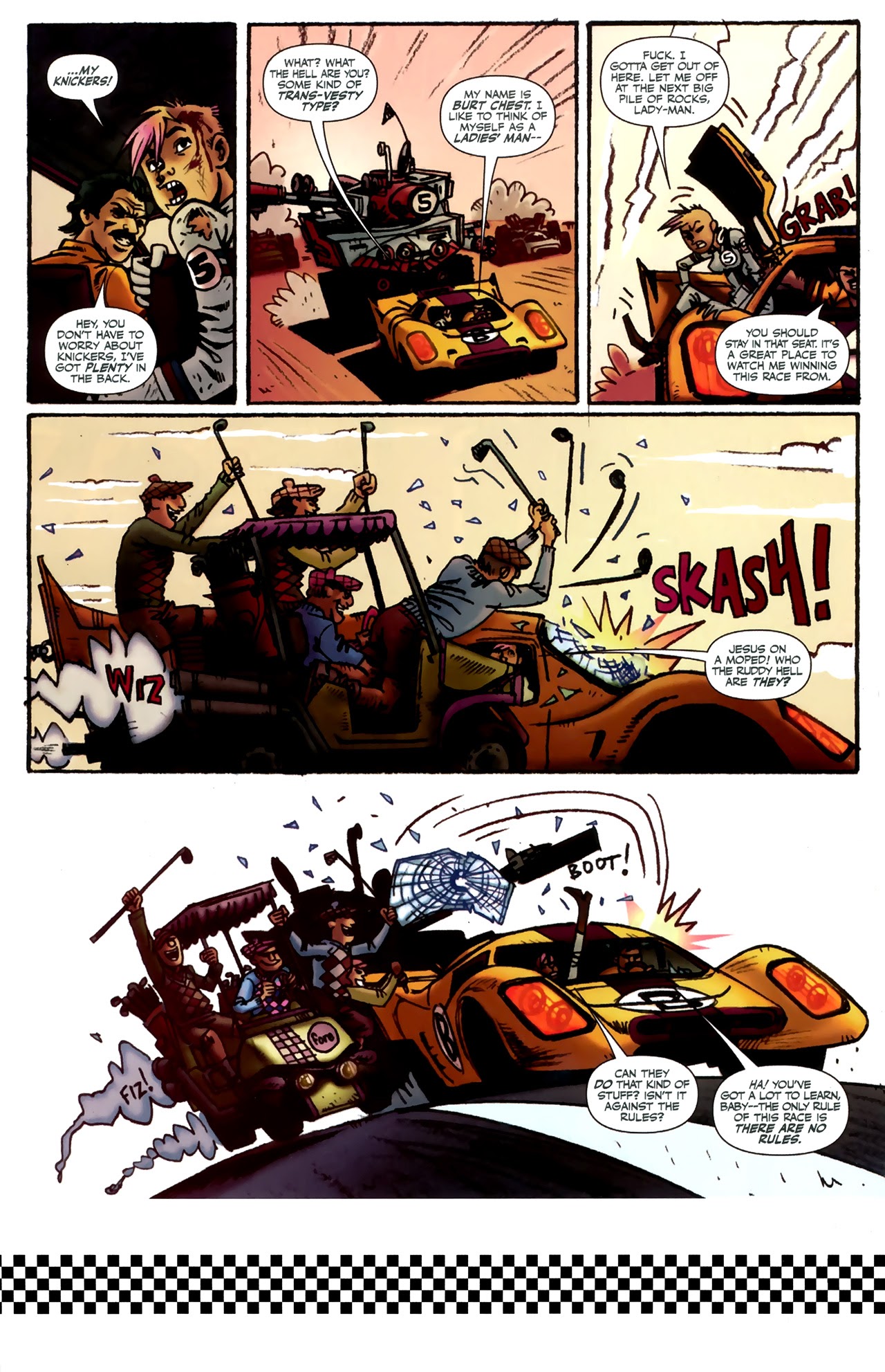 Read online Tank Girl: Skidmarks comic -  Issue #1 - 16