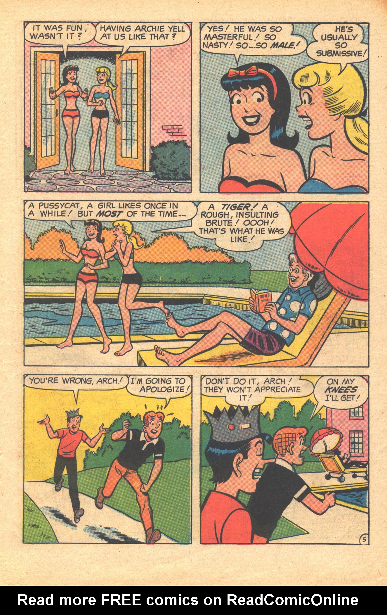 Read online Life With Archie (1958) comic -  Issue #79 - 7