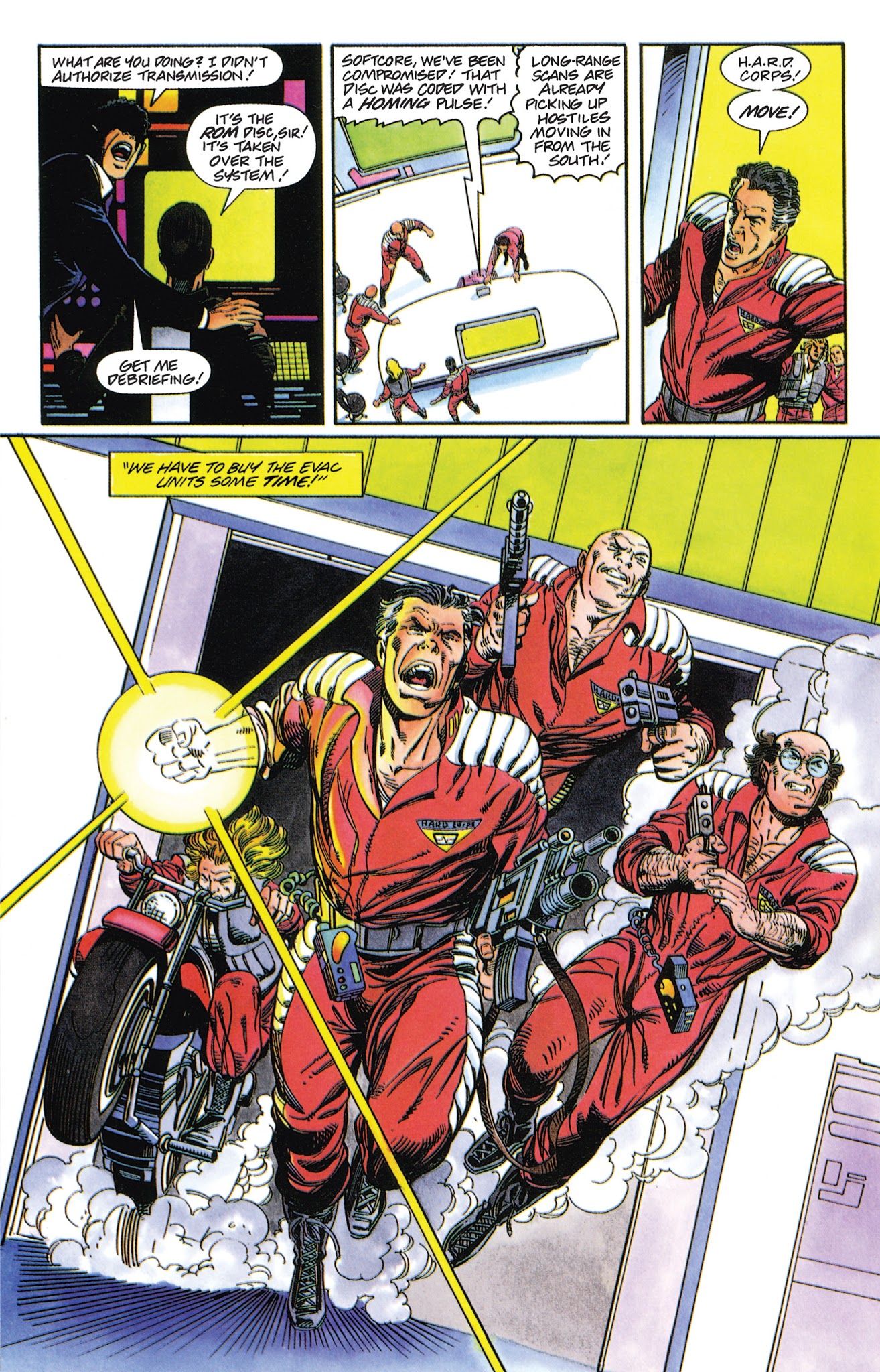 Read online Valiant Masters H.A.R.D. Corps comic -  Issue # TPB - 75