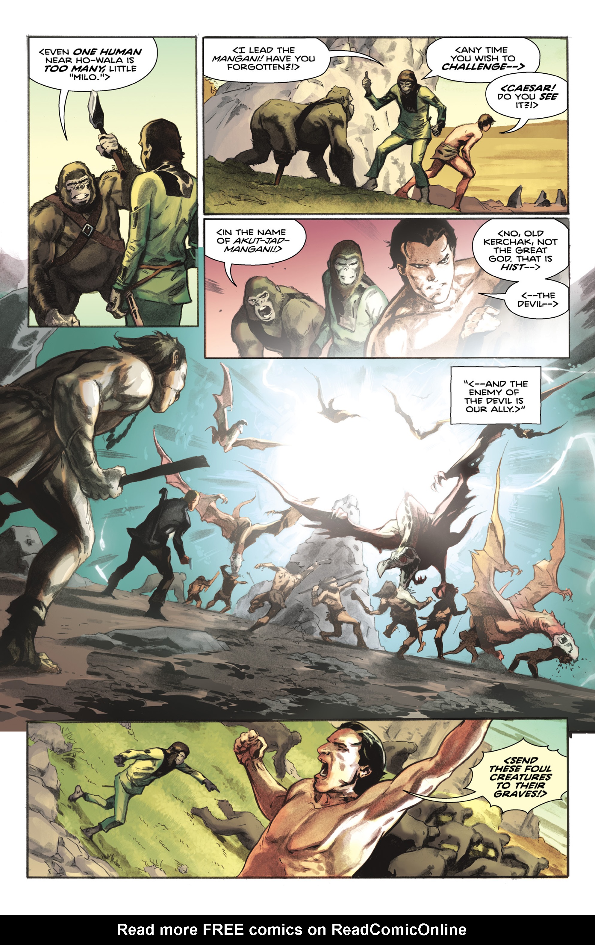 Read online Tarzan On the Planet of the Apes comic -  Issue #3 - 15