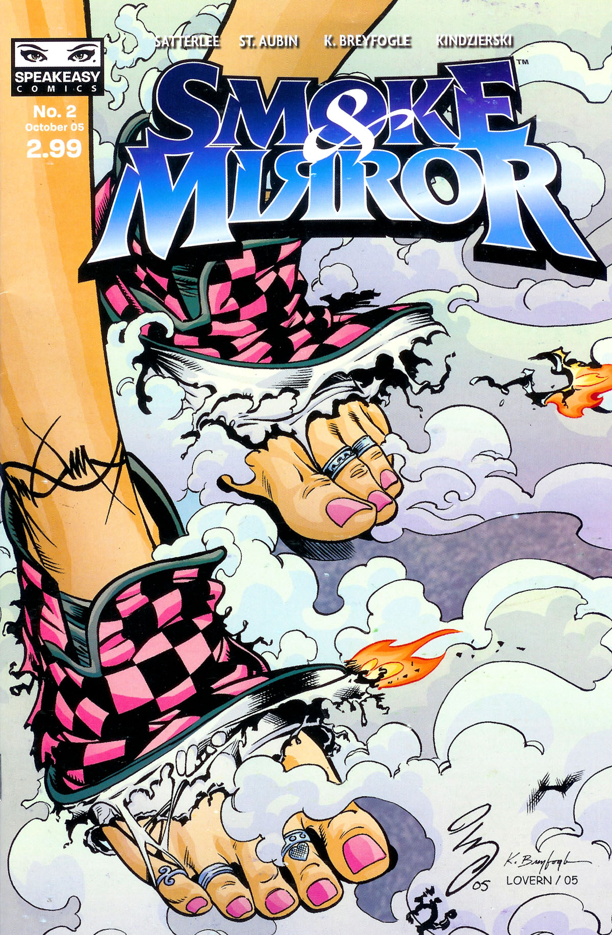 Read online Smoke & Mirror comic -  Issue #2 - 1
