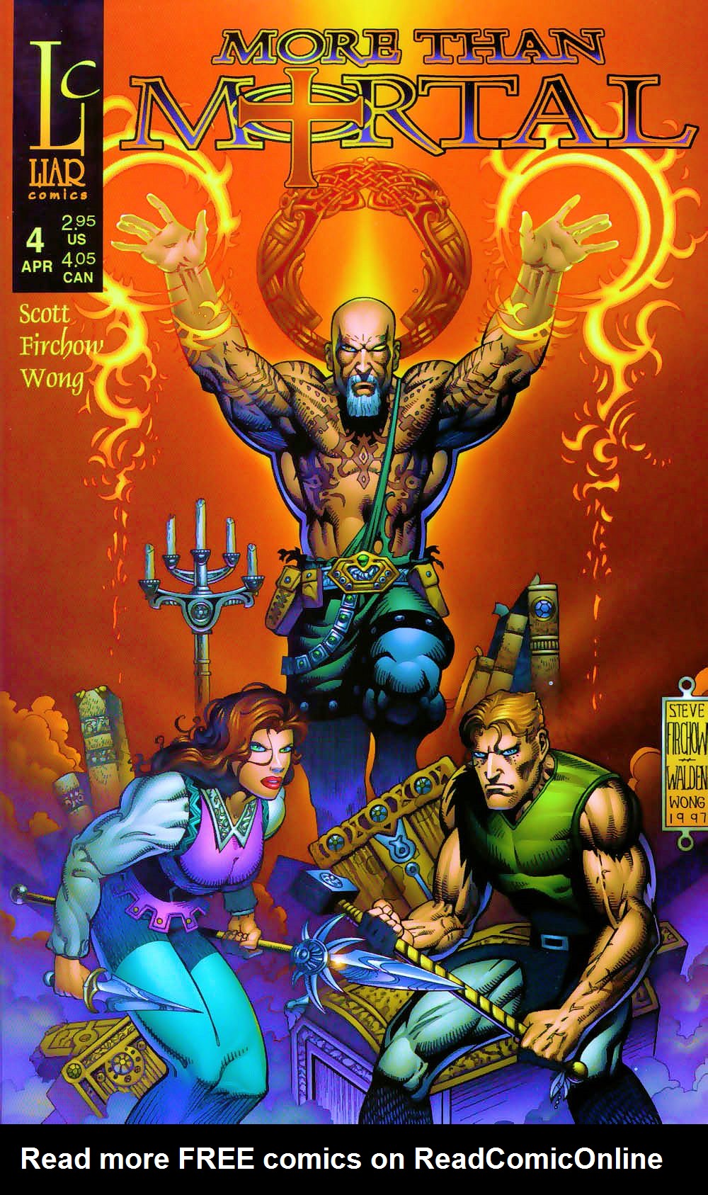Read online More than Mortal comic -  Issue #4 - 1