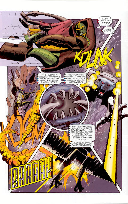 Read online Tales from the Beast Wars Transformers: Reaching the Omega Point comic -  Issue # Full - 16