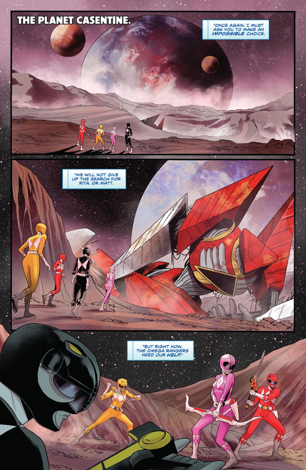 Mighty Morphin Power Rangers issue 103 - Page 22